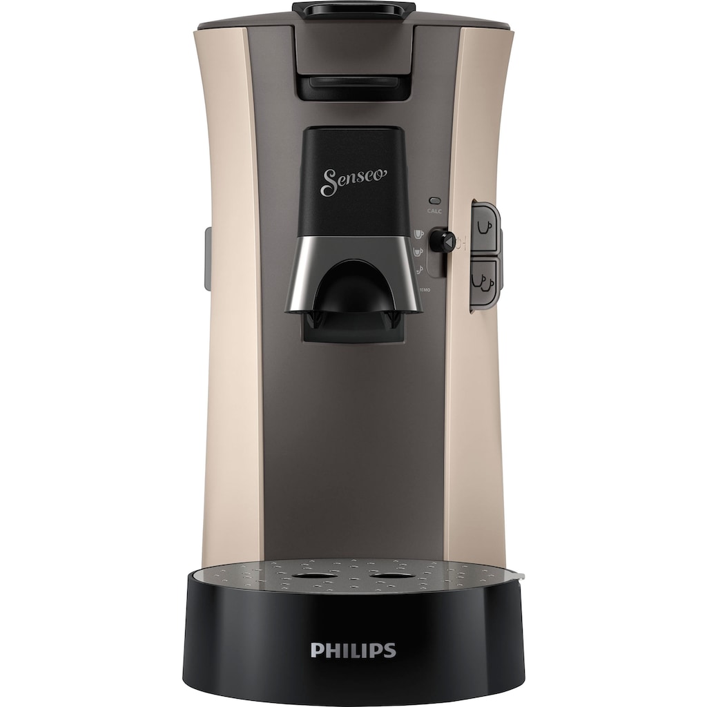 Philips Senseo Kaffeepadmaschine »Select CSA240/30, aus 21% recyceltem Plastik, +3 Kaffeespezialitäten«