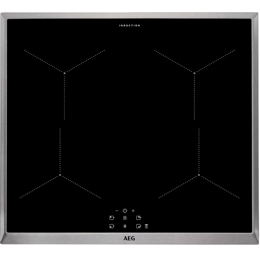 AEG Induktions Herd-Set »EEB331010M«, EEB331010M, mit Backauszug