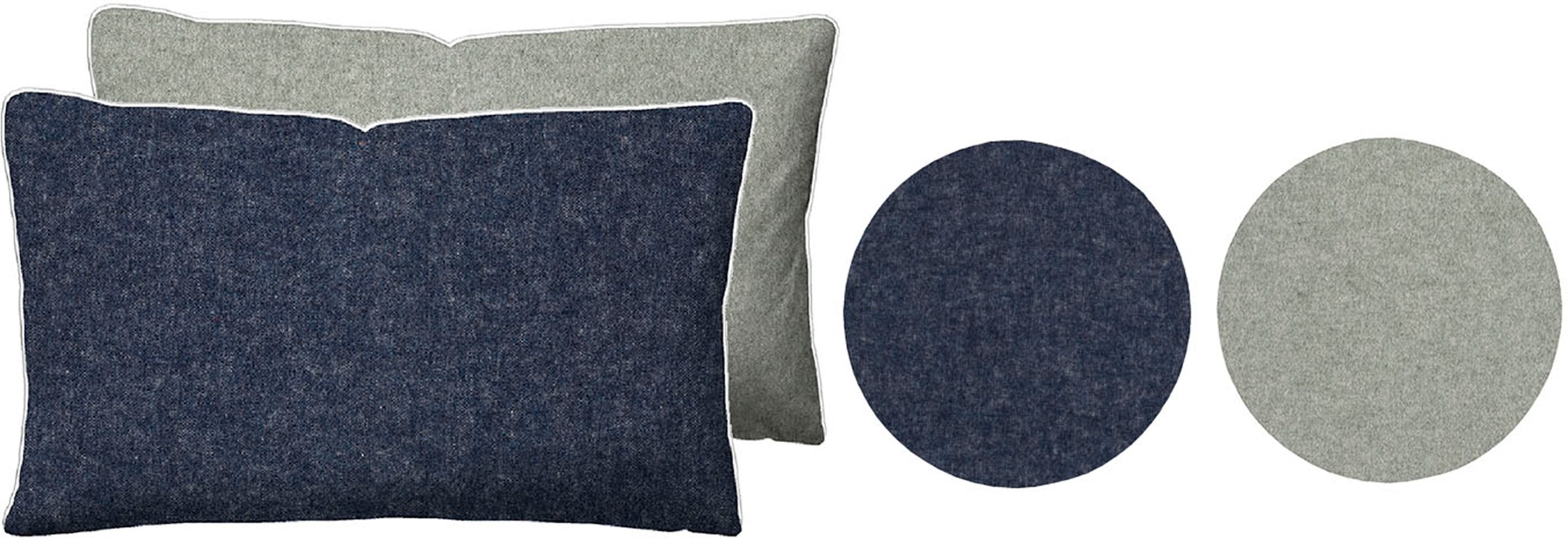 Biberna Kissenbezug »Hermal« (1 Stück), Wendekissenbezug, Made in Germany zertifiziert, geeignet im Winter
