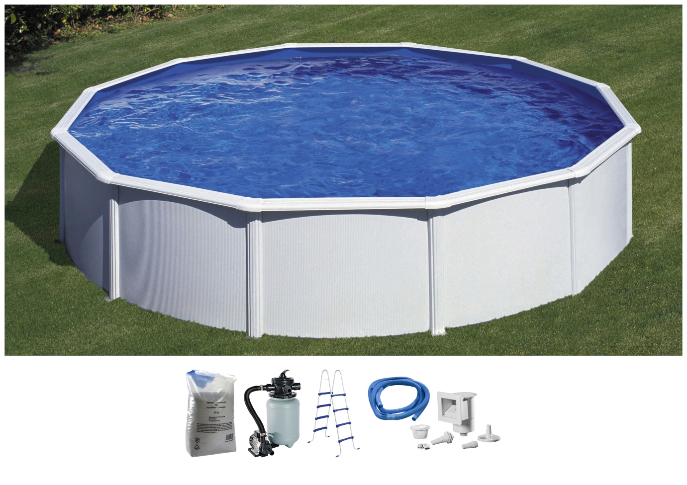 my POOL BWT Rundpool 5-tlg., mit breitem Handlauf, versch. Größen günstig online kaufen