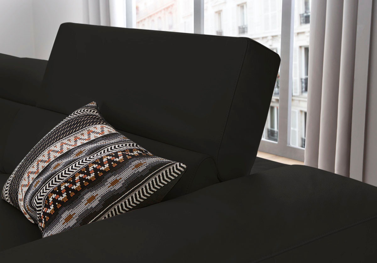 Thumbnail - W.SCHILLIG Ecksofa "piedroo, Designsofa mit tollem Sitzkomfort, bequem und elegant, L-Form", Kopfteilverstellung, wahlwe...