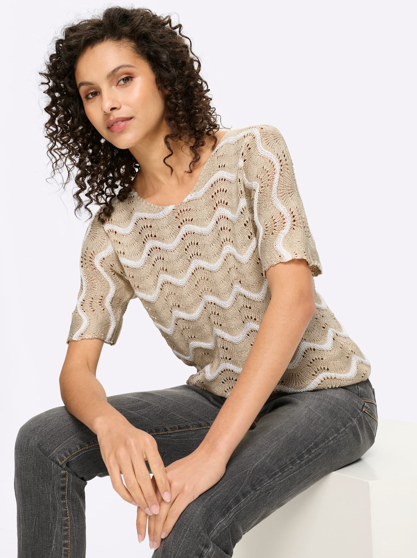 heine Ajourpullover »Pullover«