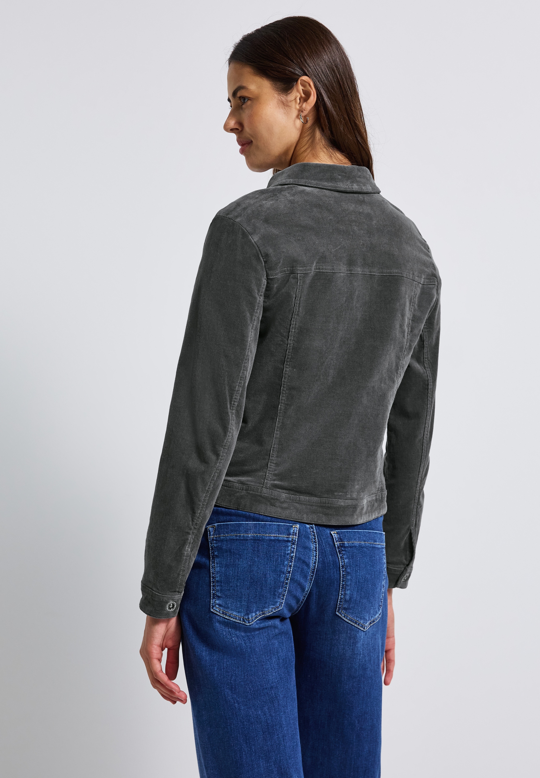 STREET ONE Cordjacke, ohne Kapuze, in Cord-Optik