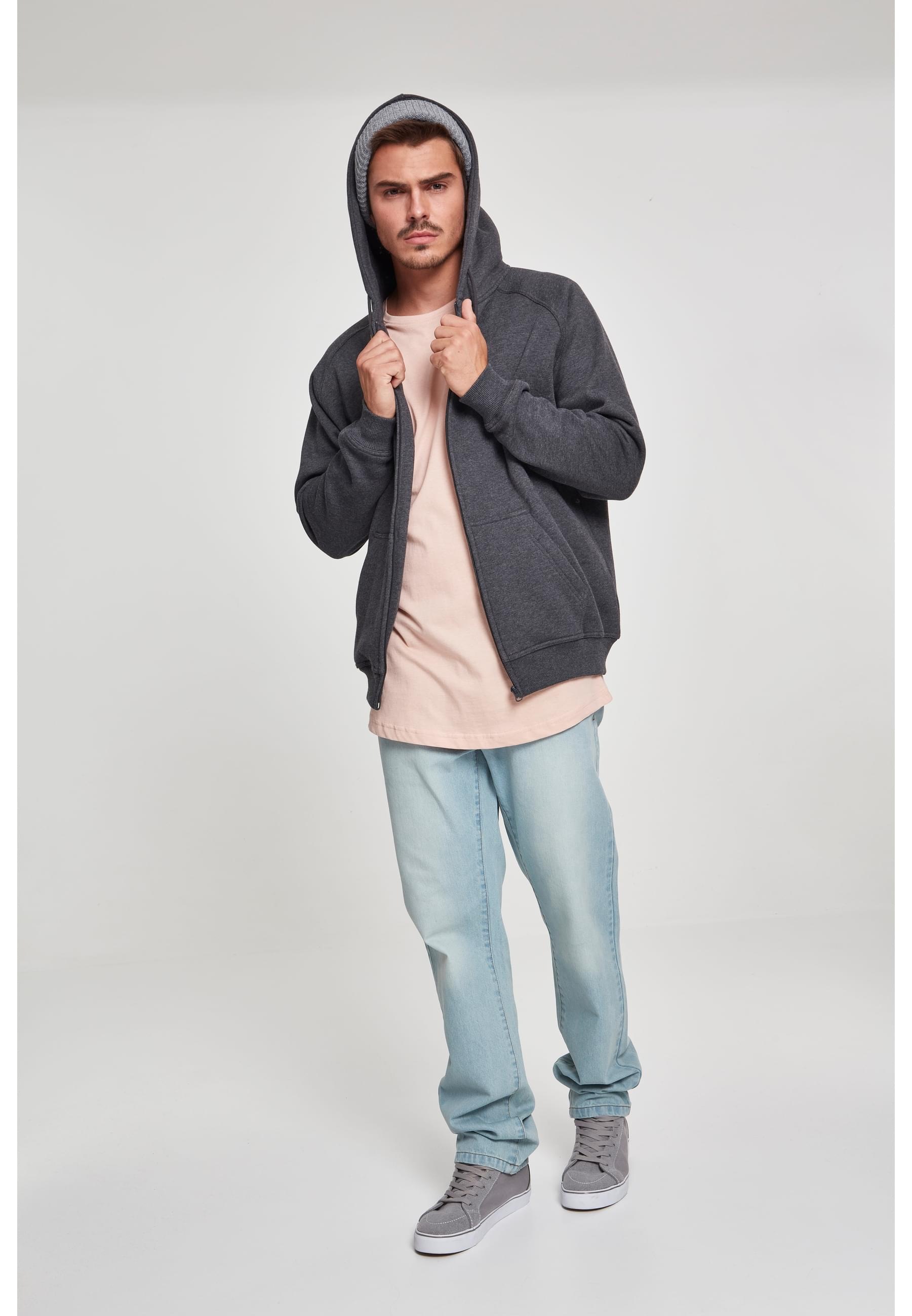 URBAN CLASSICS Sweatjacke »Urban Classics Herren Zip Hoody«