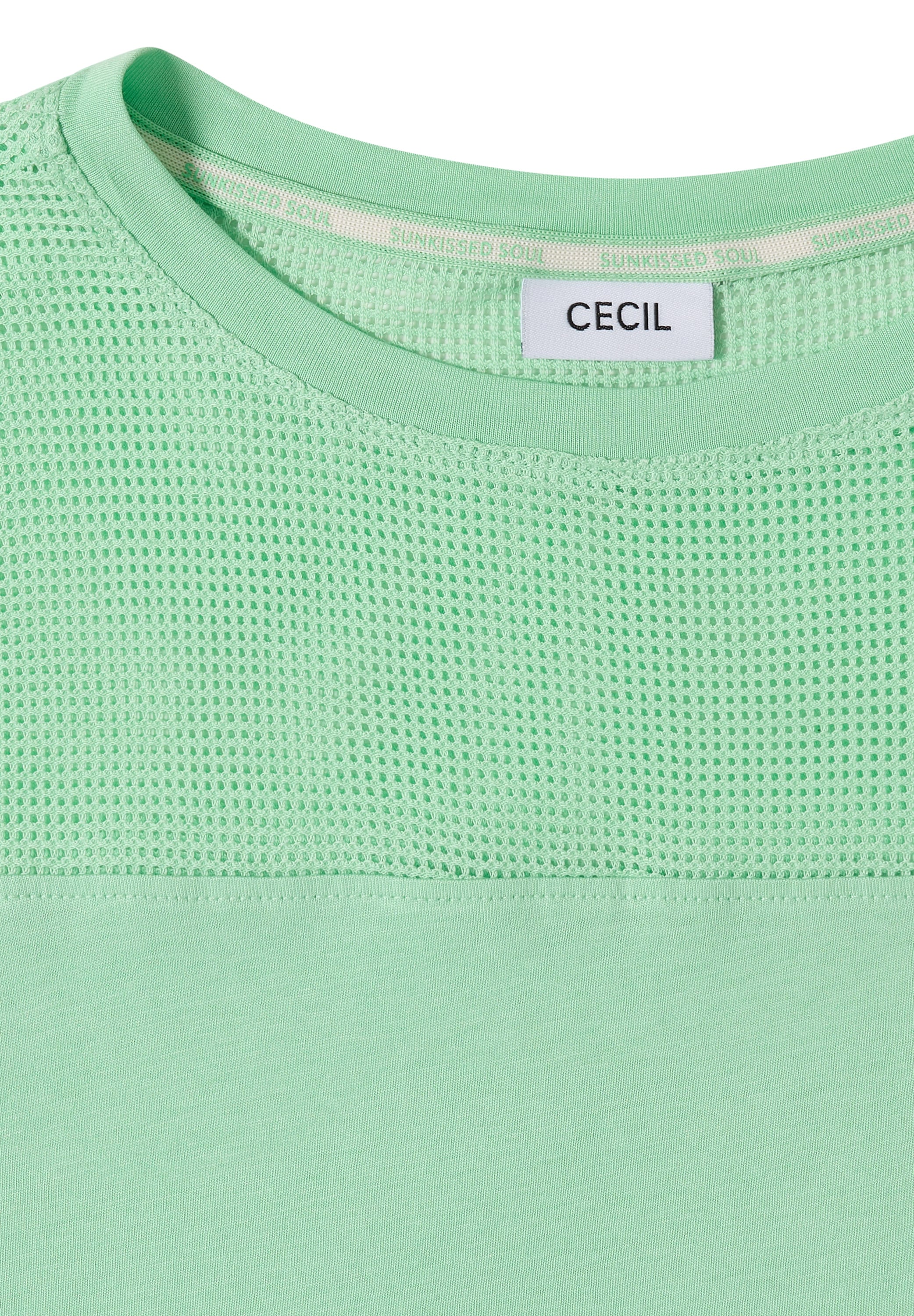 Cecil Blusenshirt im soften Baumwoll-Mix