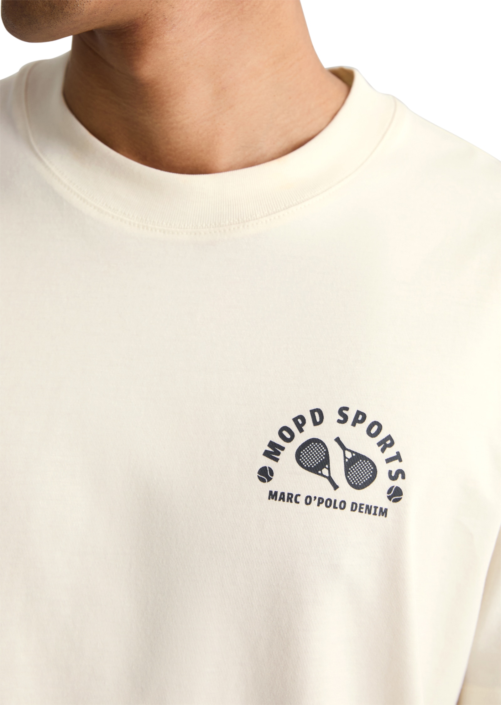 Marc O'Polo DENIM T-Shirt relaxed fit aus weicher Bio-Baumwolle