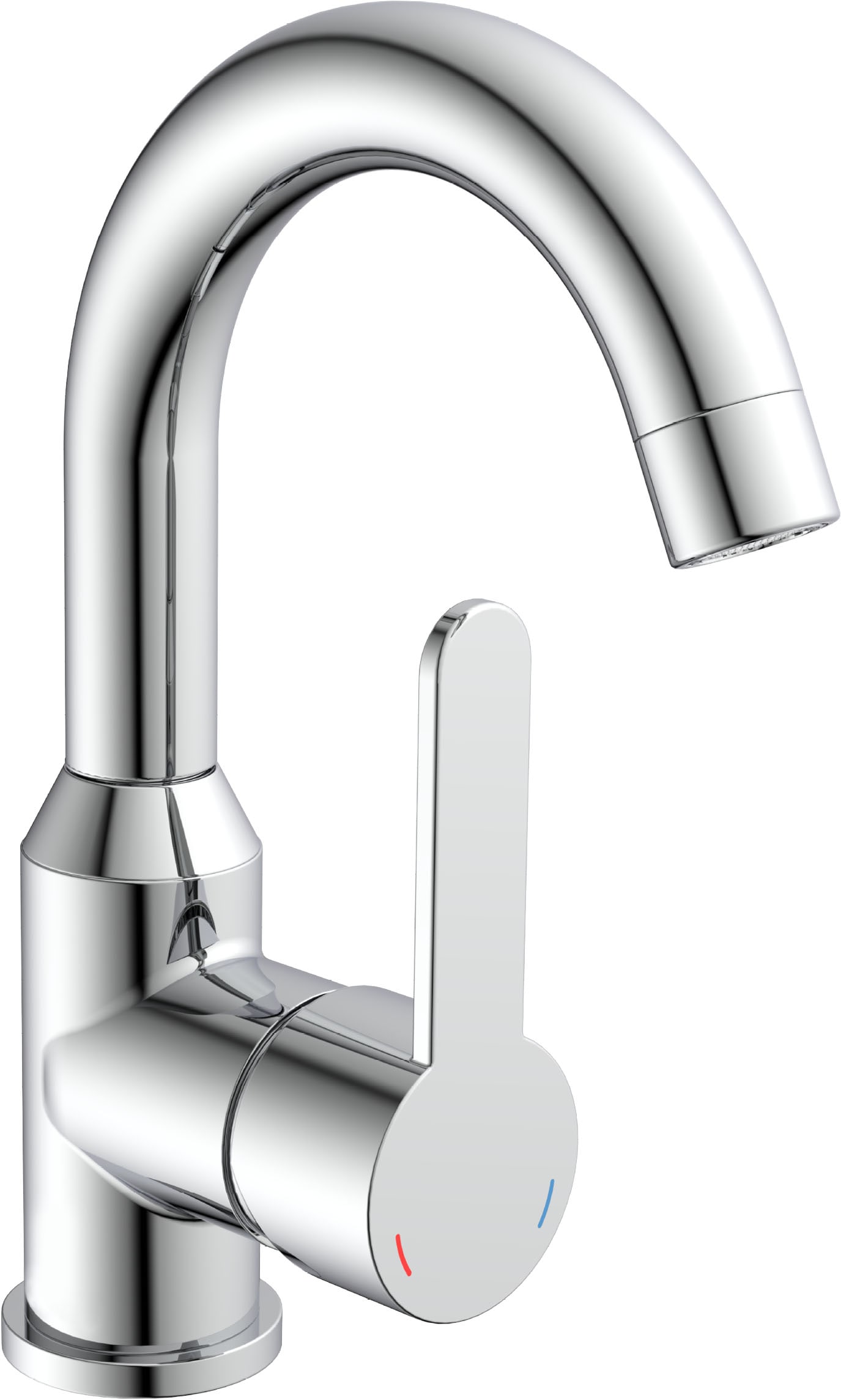 welltime Waschtischarmatur "Adria" inkl. Pop-Up Ablaufventil, Eco-Click-Fun günstig online kaufen