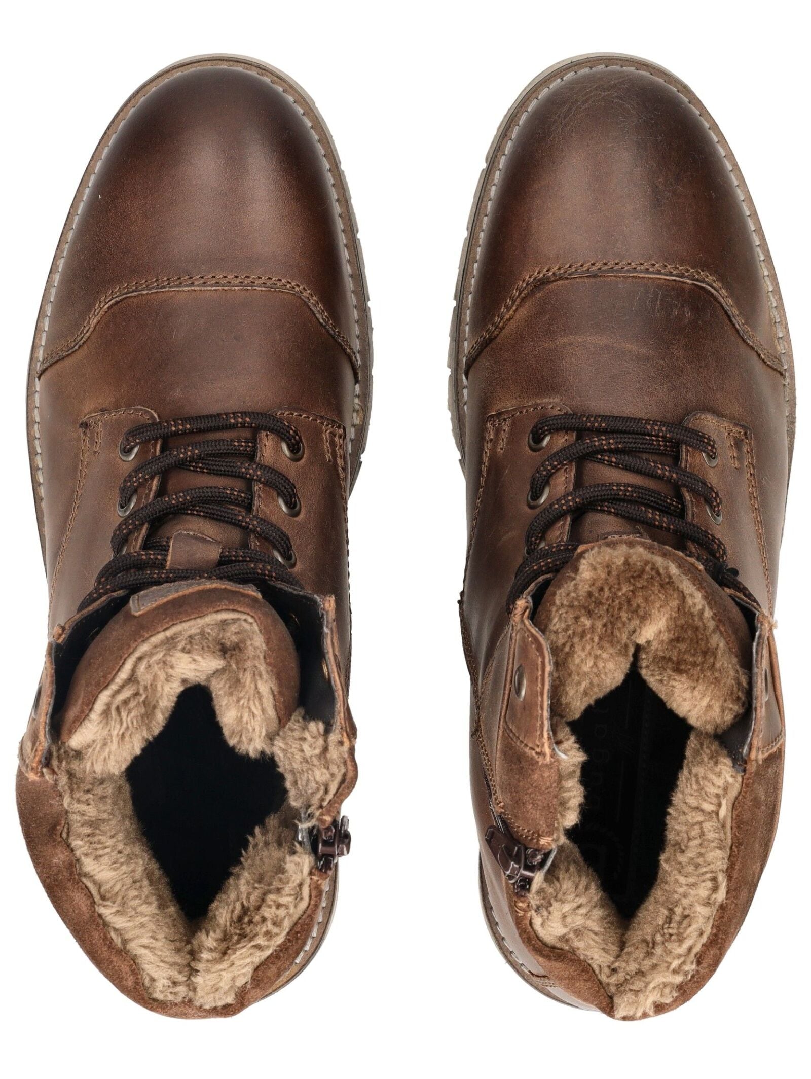 bugatti Schnürstiefelette »bugatti Stiefelette Leder«