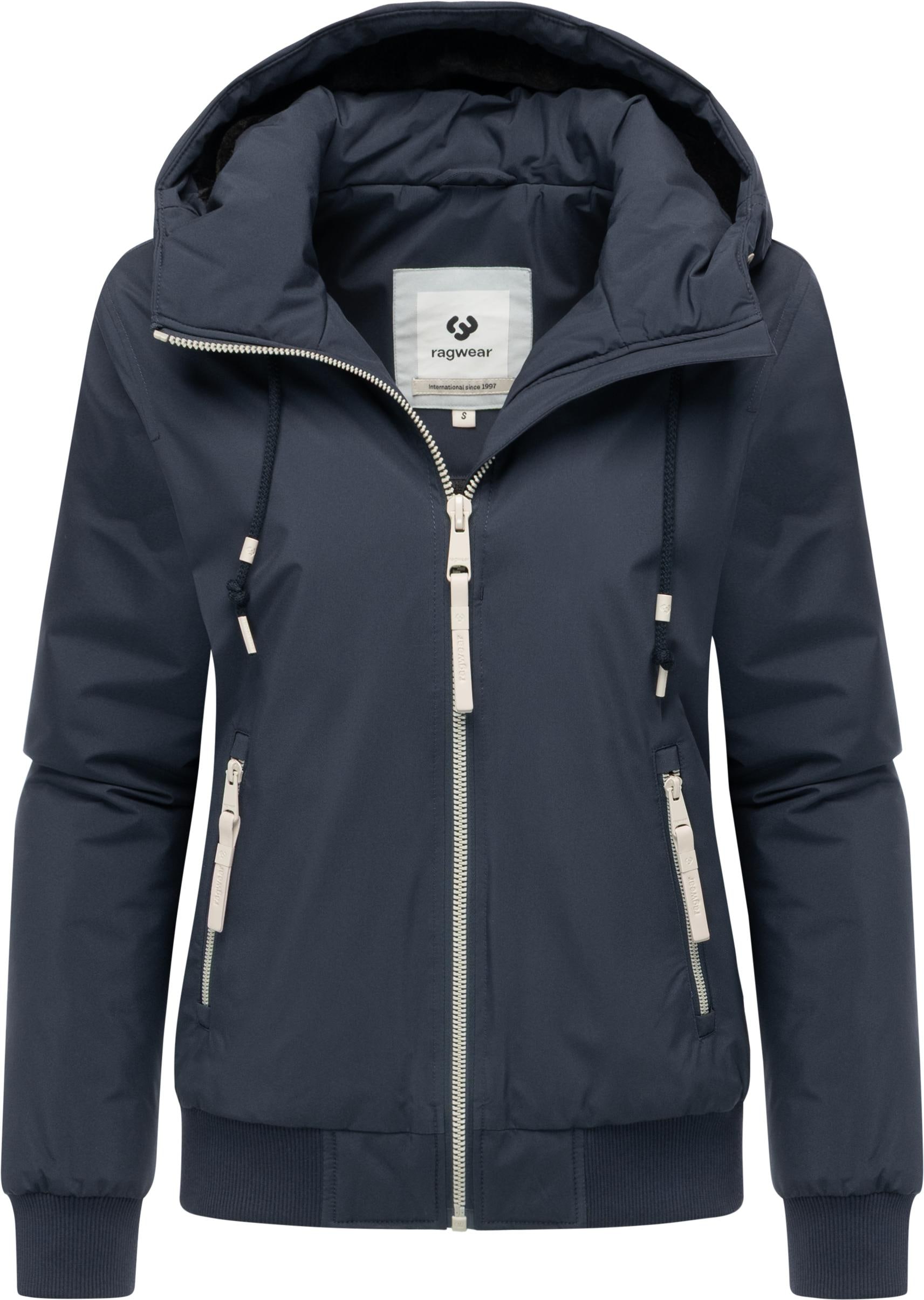 Ragwear Bomberjacke »Oggie Warm YOUMODO«, mit Kapuze, Wasserdichte Outdoorjacke mit Kapuze für den Übergang