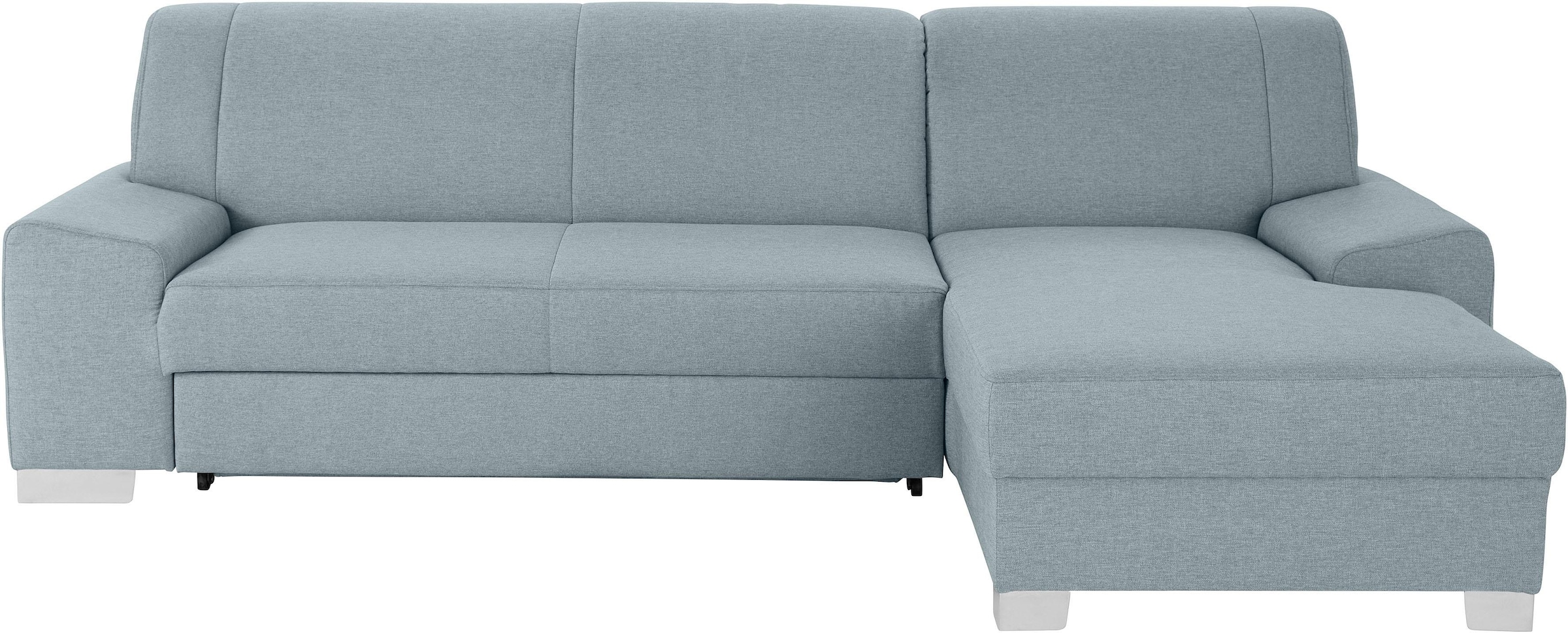 DOMO collection Ecksofa »Anzio L-Form«, wahlweise mit Bettfunktion und Federkern