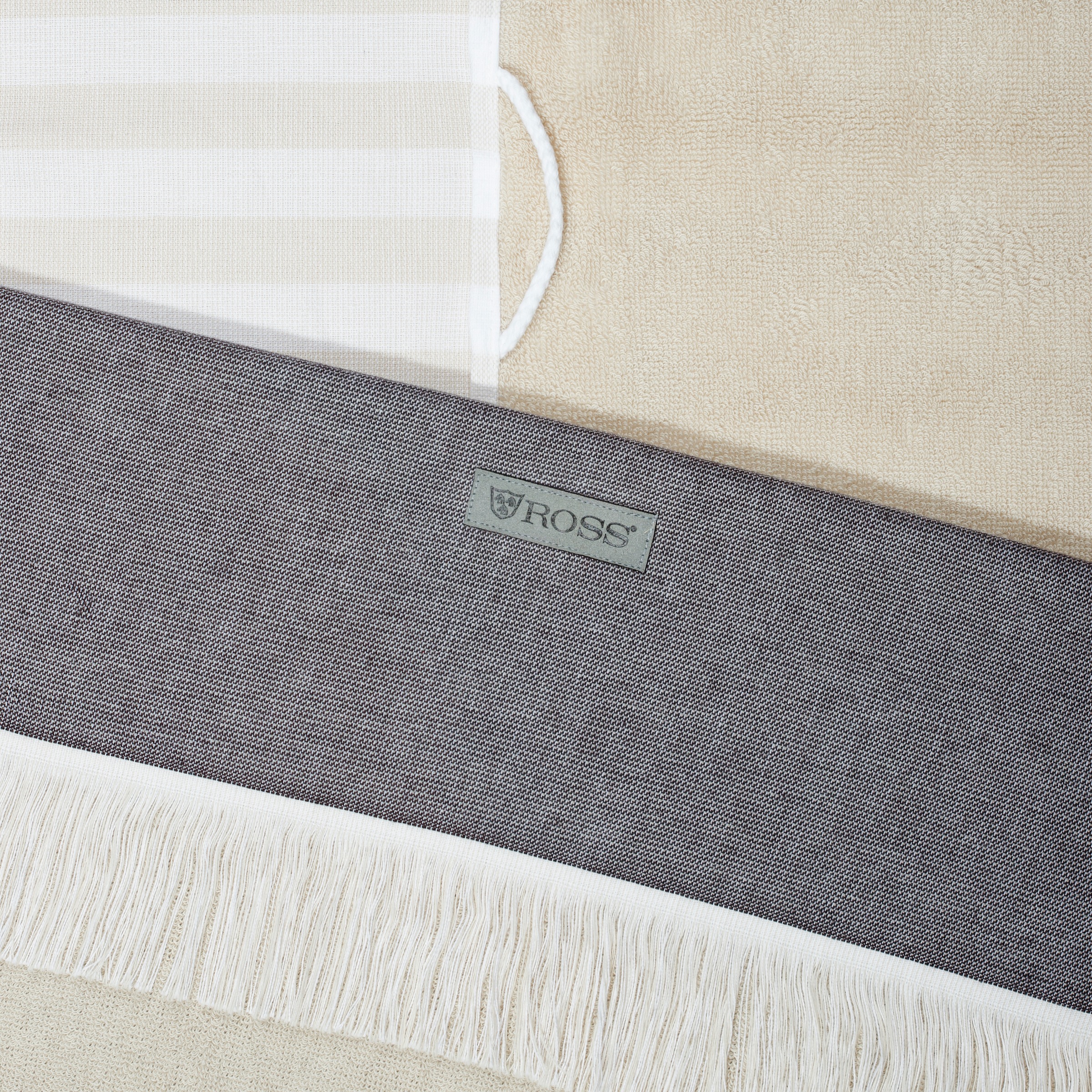 ROSS Hamamtuch »Hamamtuch Steifen« aus feinster Baumwolle