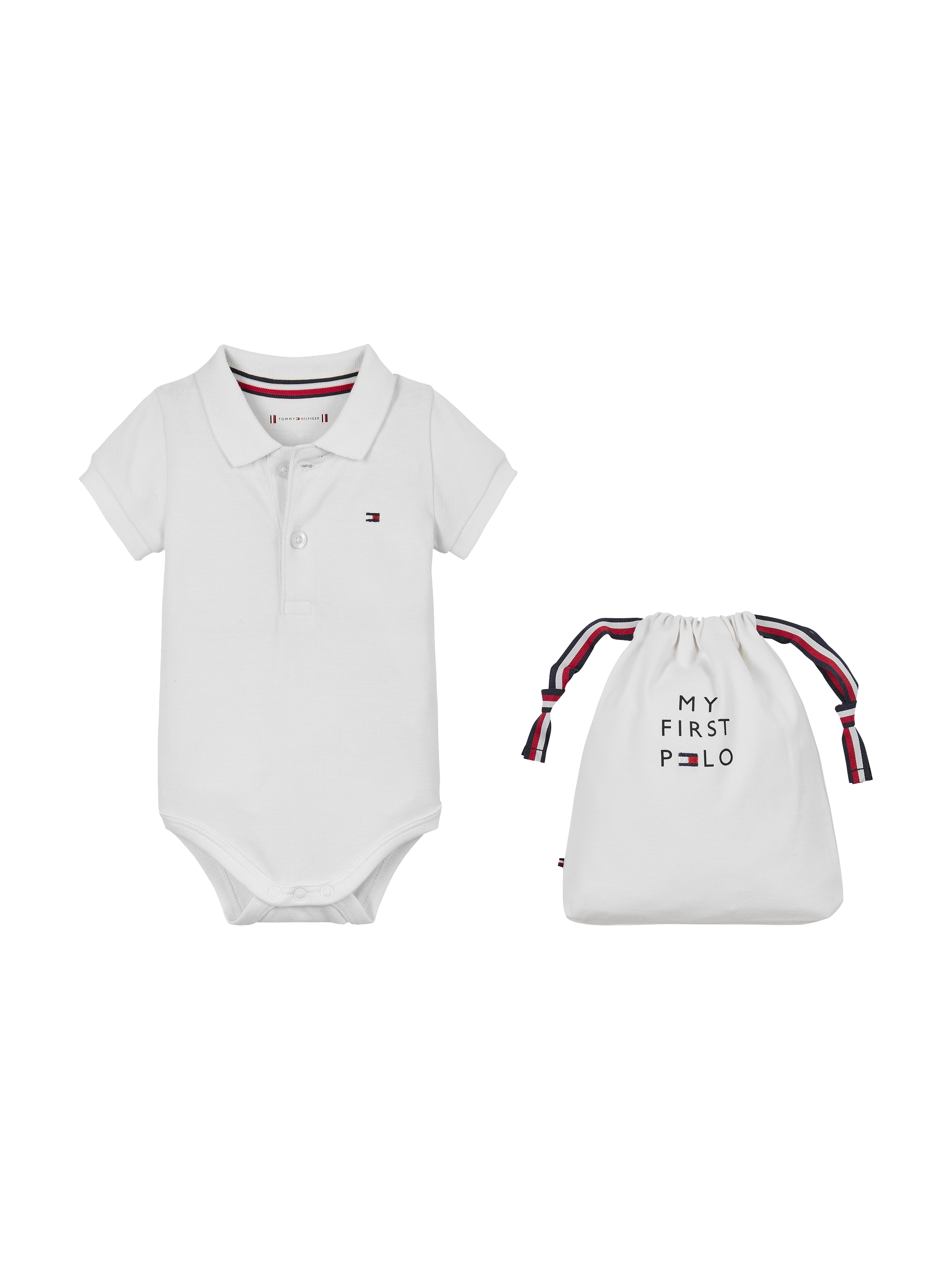 Tommy Hilfiger Neugeborenen-Geschenkset »POLO BODY GIFTPACK«, mit Polokragen