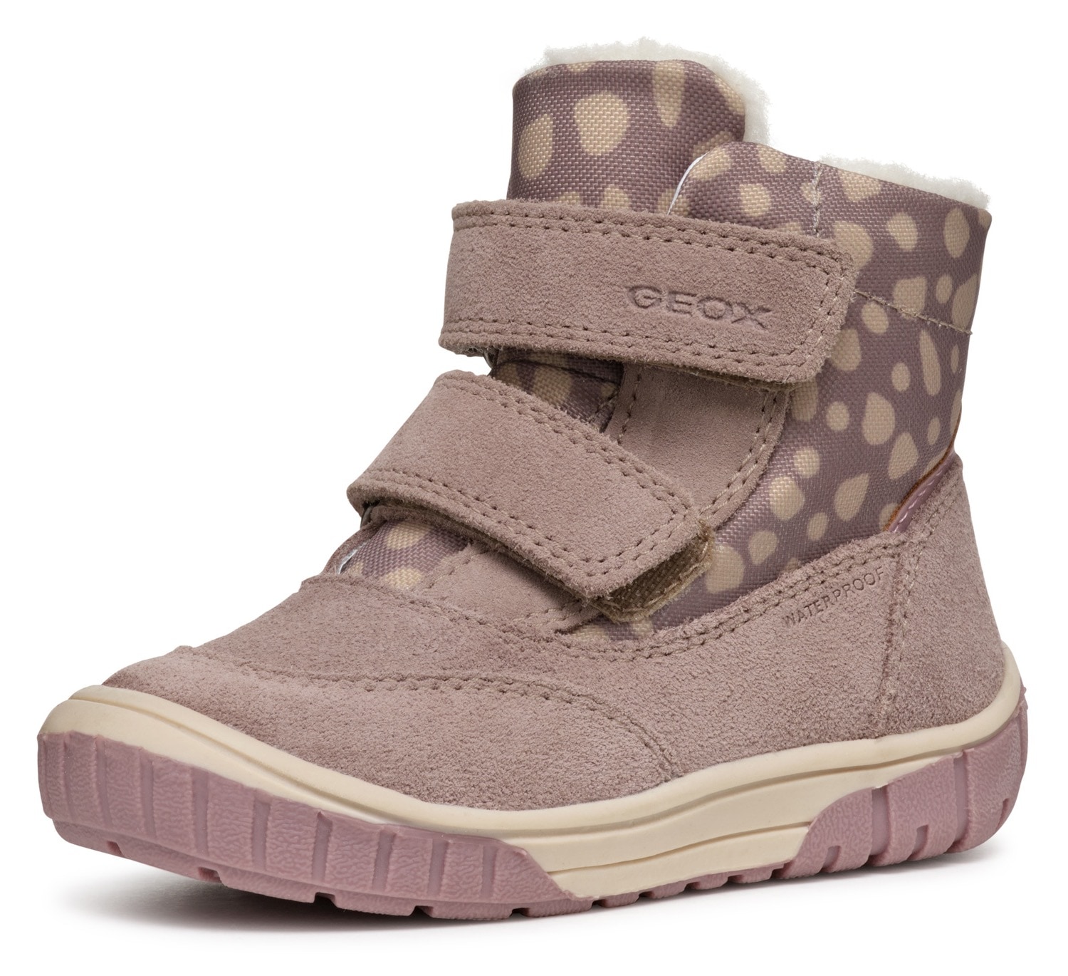 Winterboots »B OMAR GIRL WPF«, Klettstiefel, Babystiefel Winterstiefel mit schönem Muster