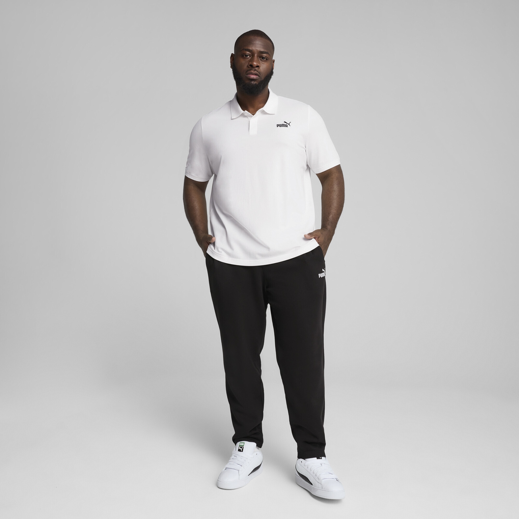 PUMA Poloshirt »Essentials No. 1 Logo Pique-Poloshirt Herren«