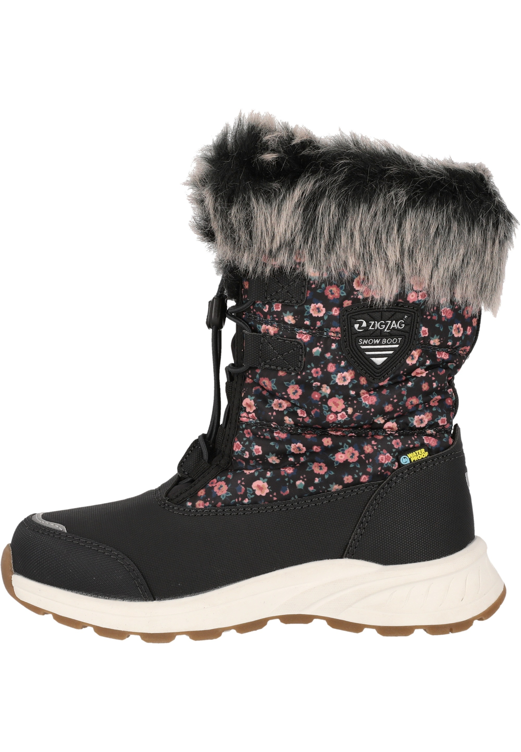 ZIGZAG Stiefel »Wesend«, mit bequemem Kunstfellbesatz und Allwetterprofil