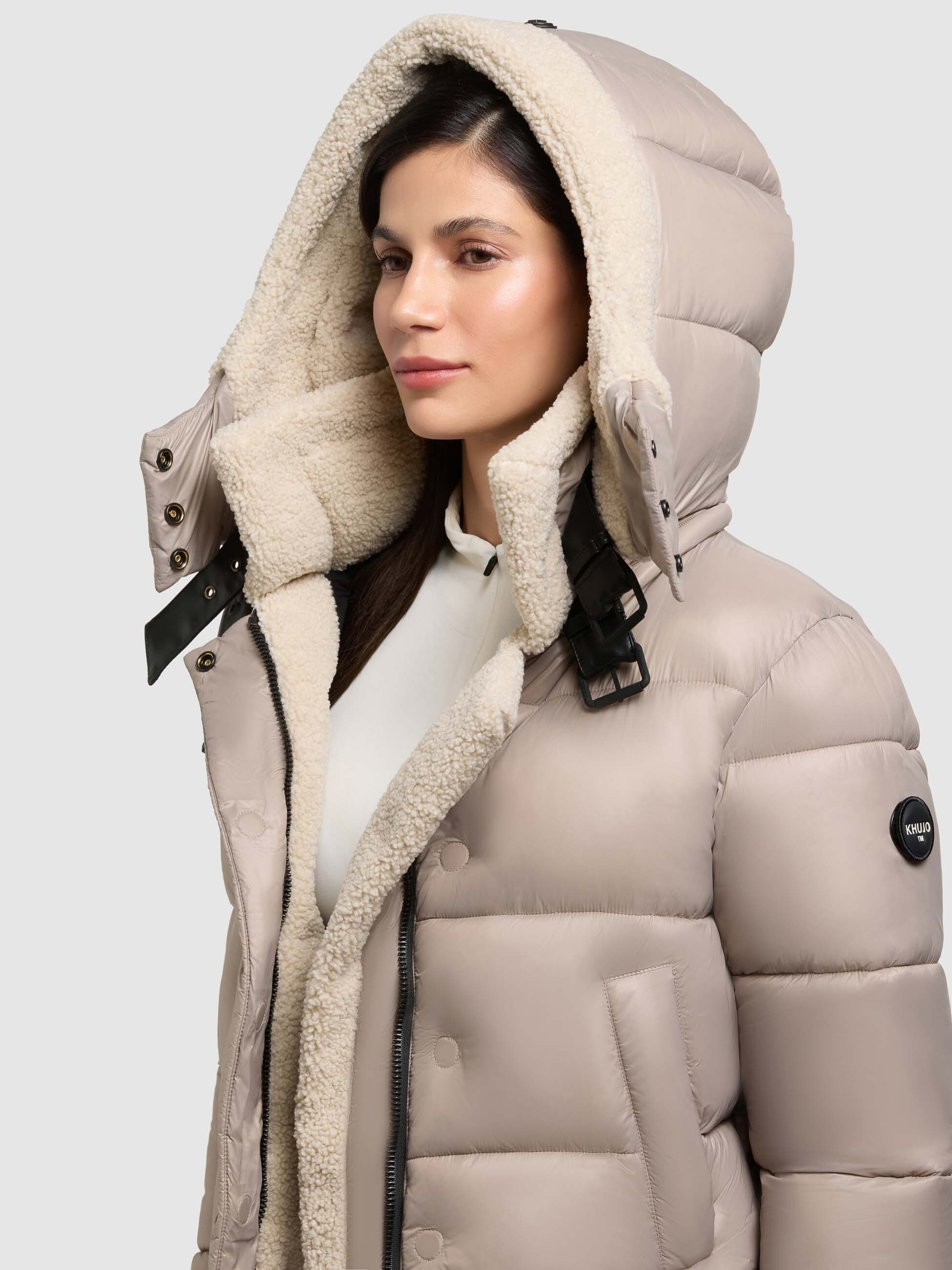 khujo Steppjacke »NESSIE2« mit Kapuze