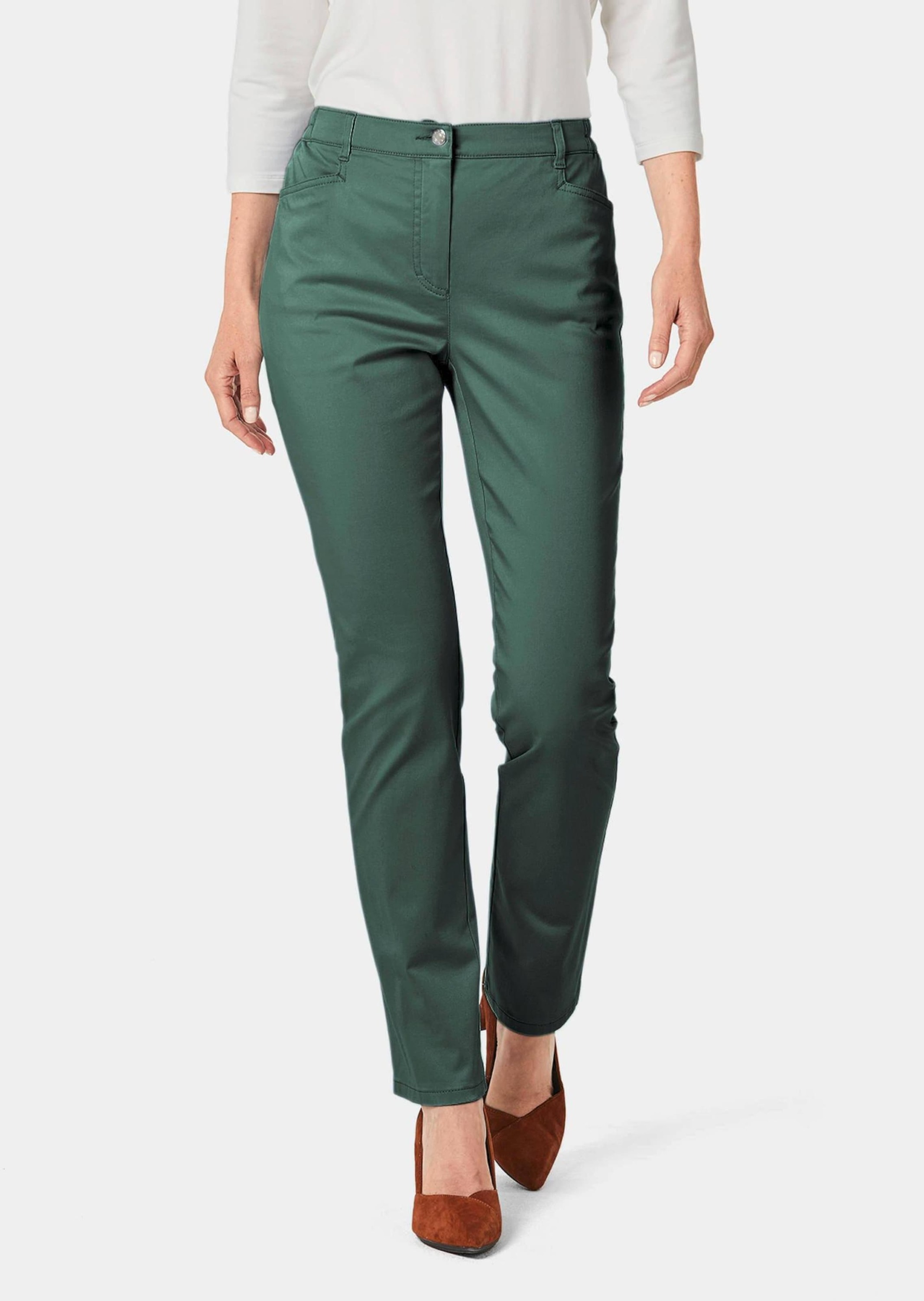 GOLDNER Stoffhose »Baumwollhose ANNA Leichte Baumwoll-Hose ANNA«
