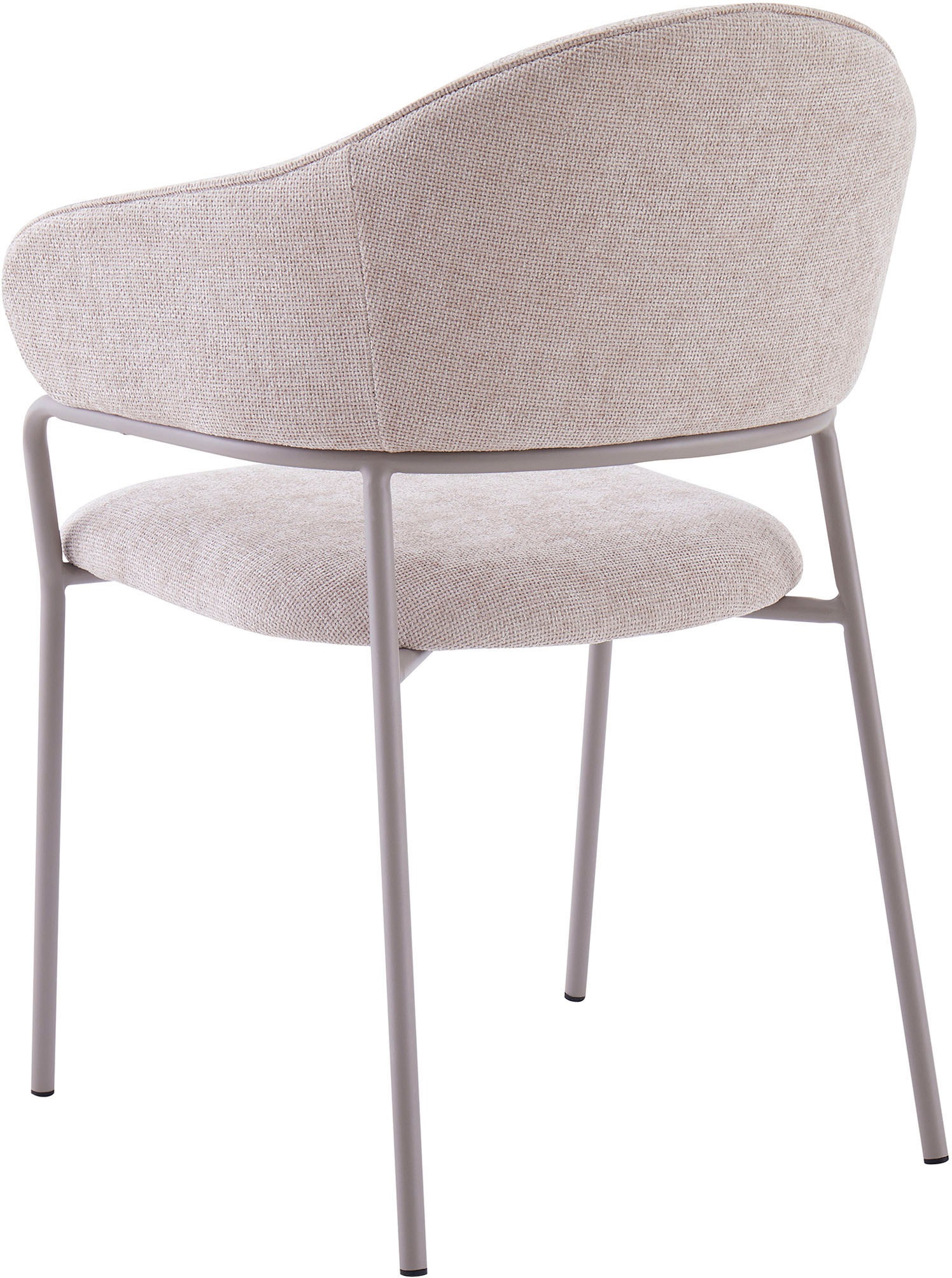 byLIVING Esszimmerstuhl »Curve« (Set) 2 Stk.moderner Stoff Stuhl mit gemütlichem Sitzkomfort, verschiedene Farben.