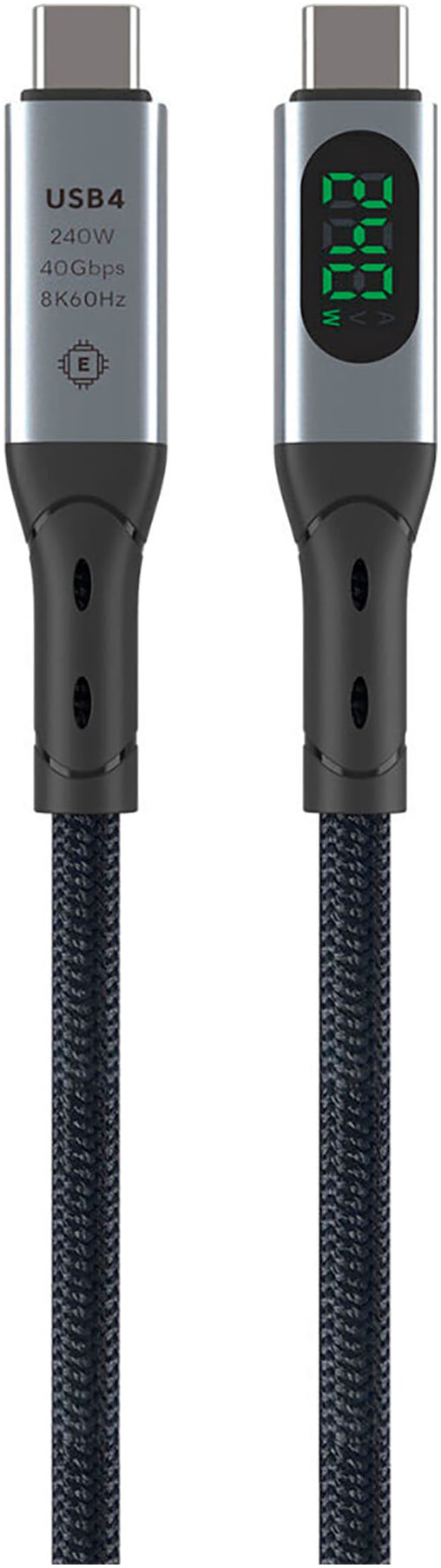 4smarts USB-Kabel »DigitCord Enterprise USB4 240W«, USB Typ C-USB Typ C, 150,00 cm