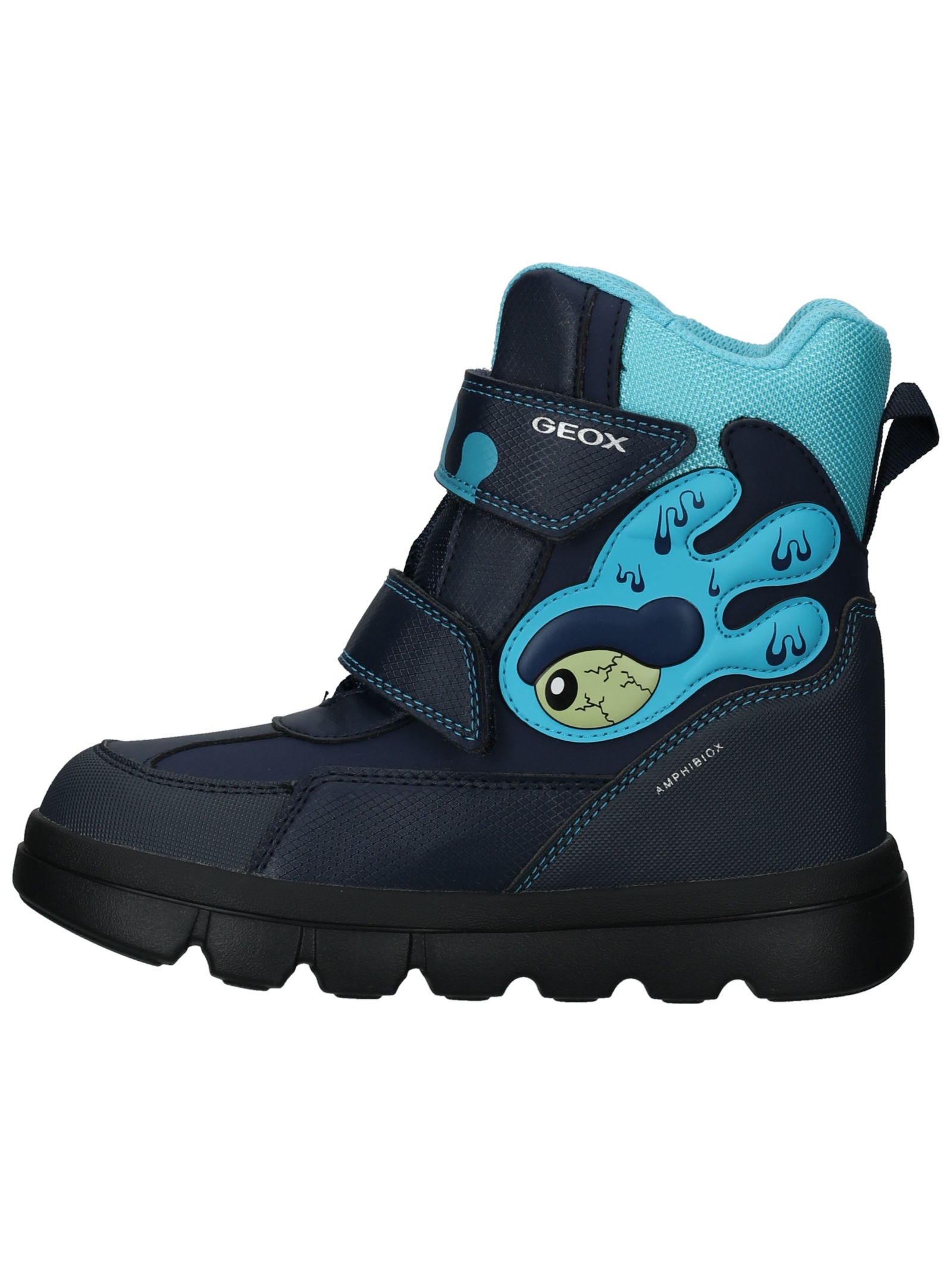 Geox Snowboots »Geox Stiefelette Lederimitat/Textil«