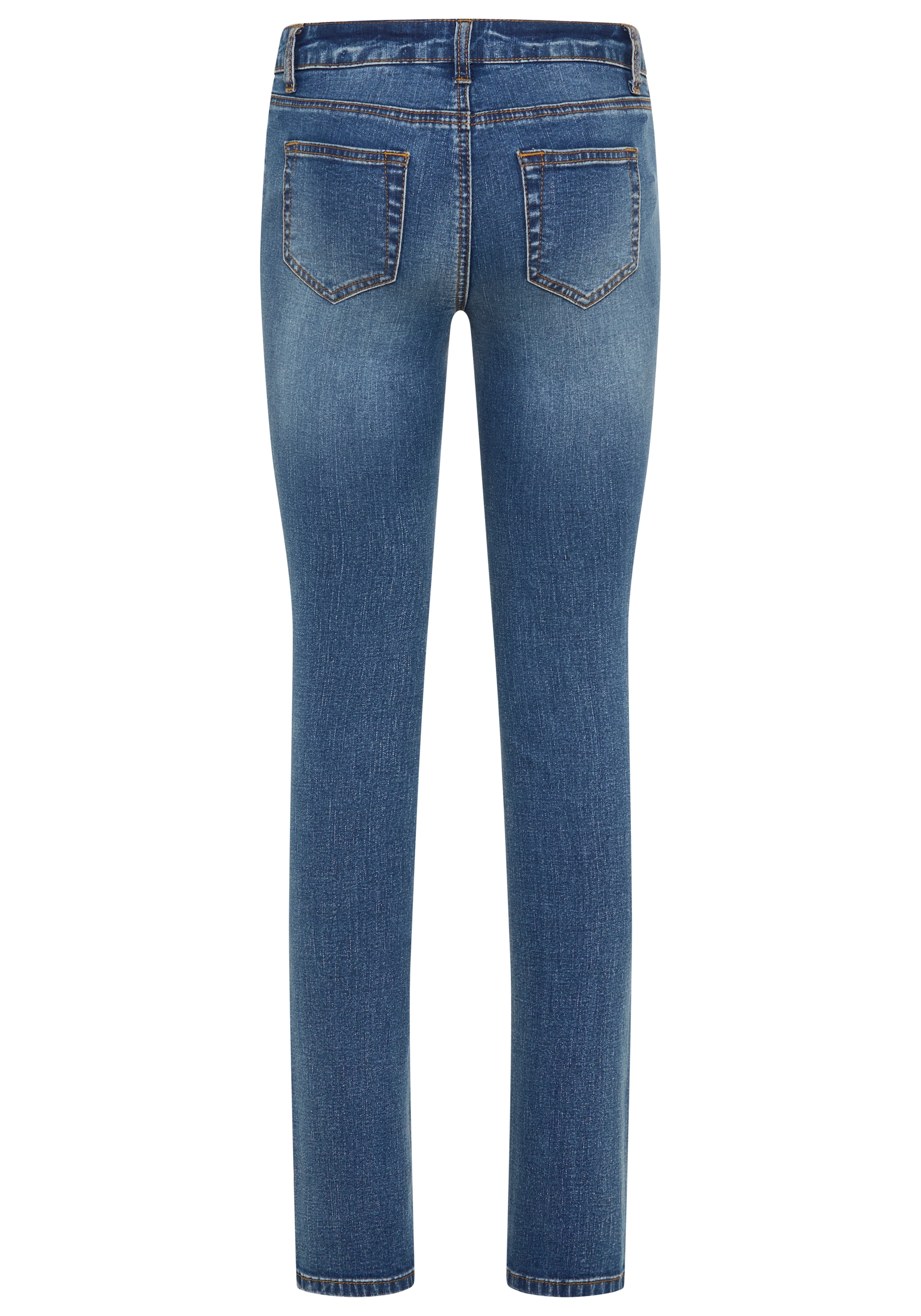 Arizona Comfort-fit-Jeans »mit Keileinsätzen«, niedrige Leibhöhe
