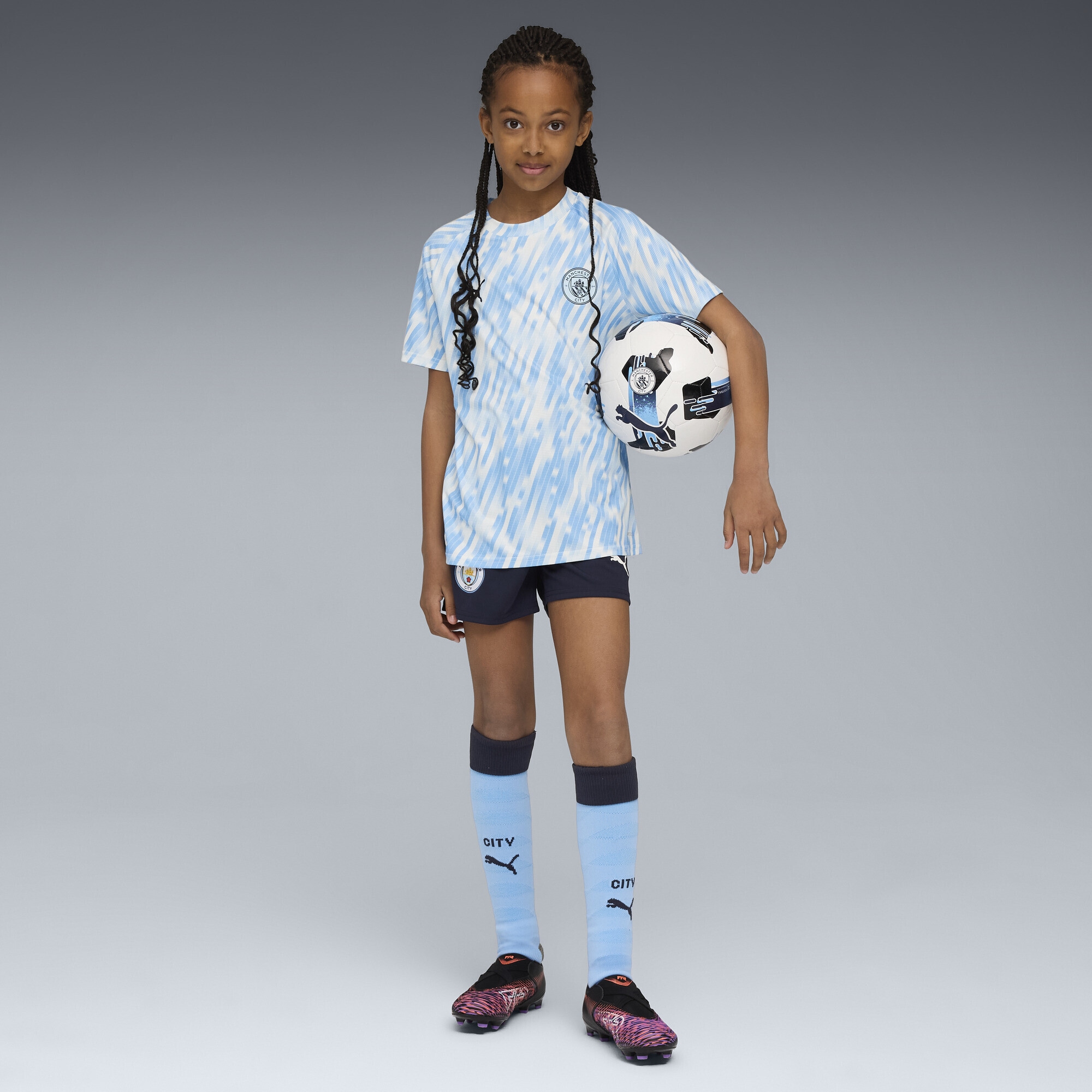 PUMA Trainingsshirt »Manchester City Aufwärmtrikot Jugendliche«