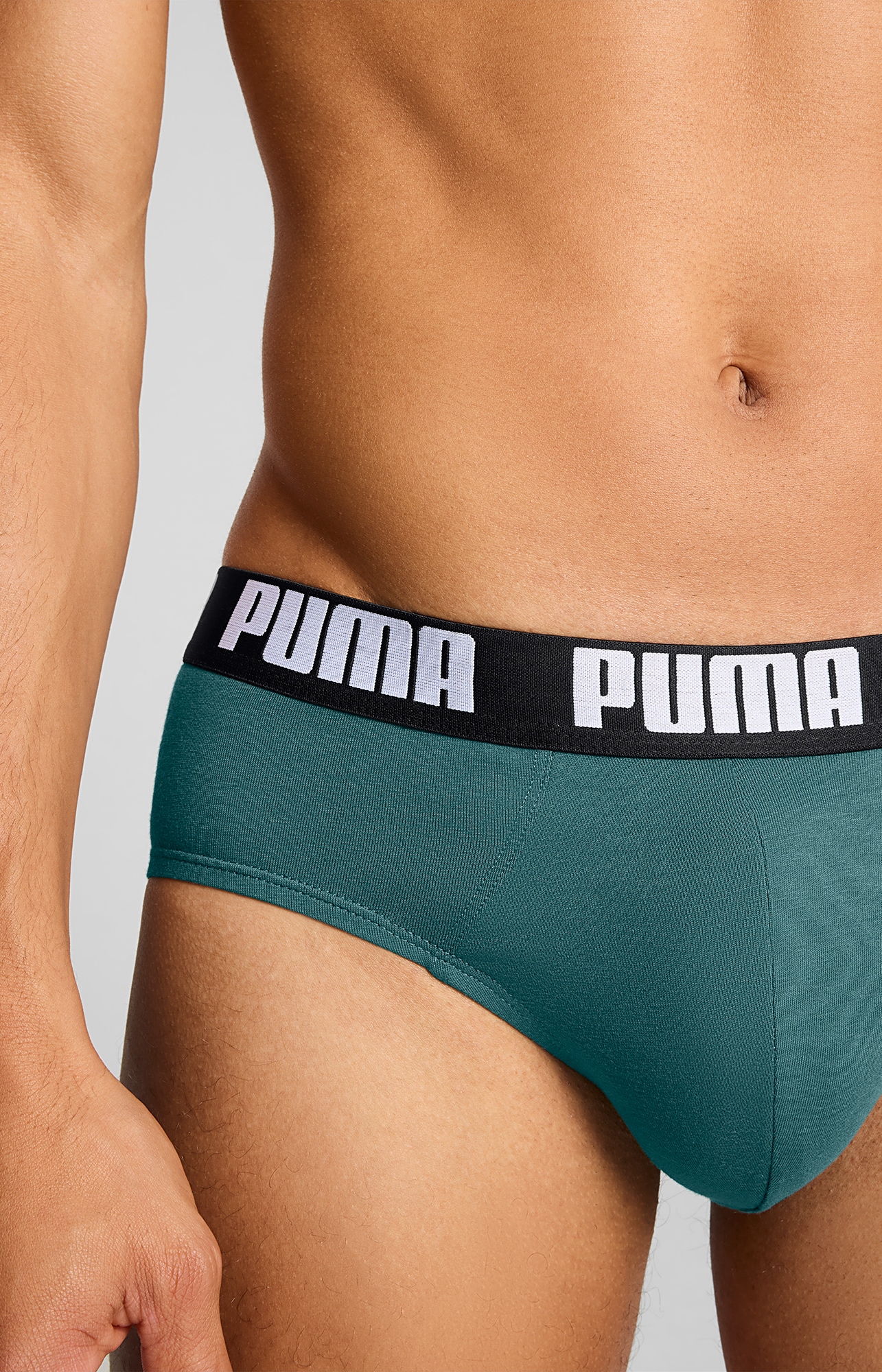 PUMA Slip »PUMA MEN EVERYDAY BRIEFS« mit Logobund