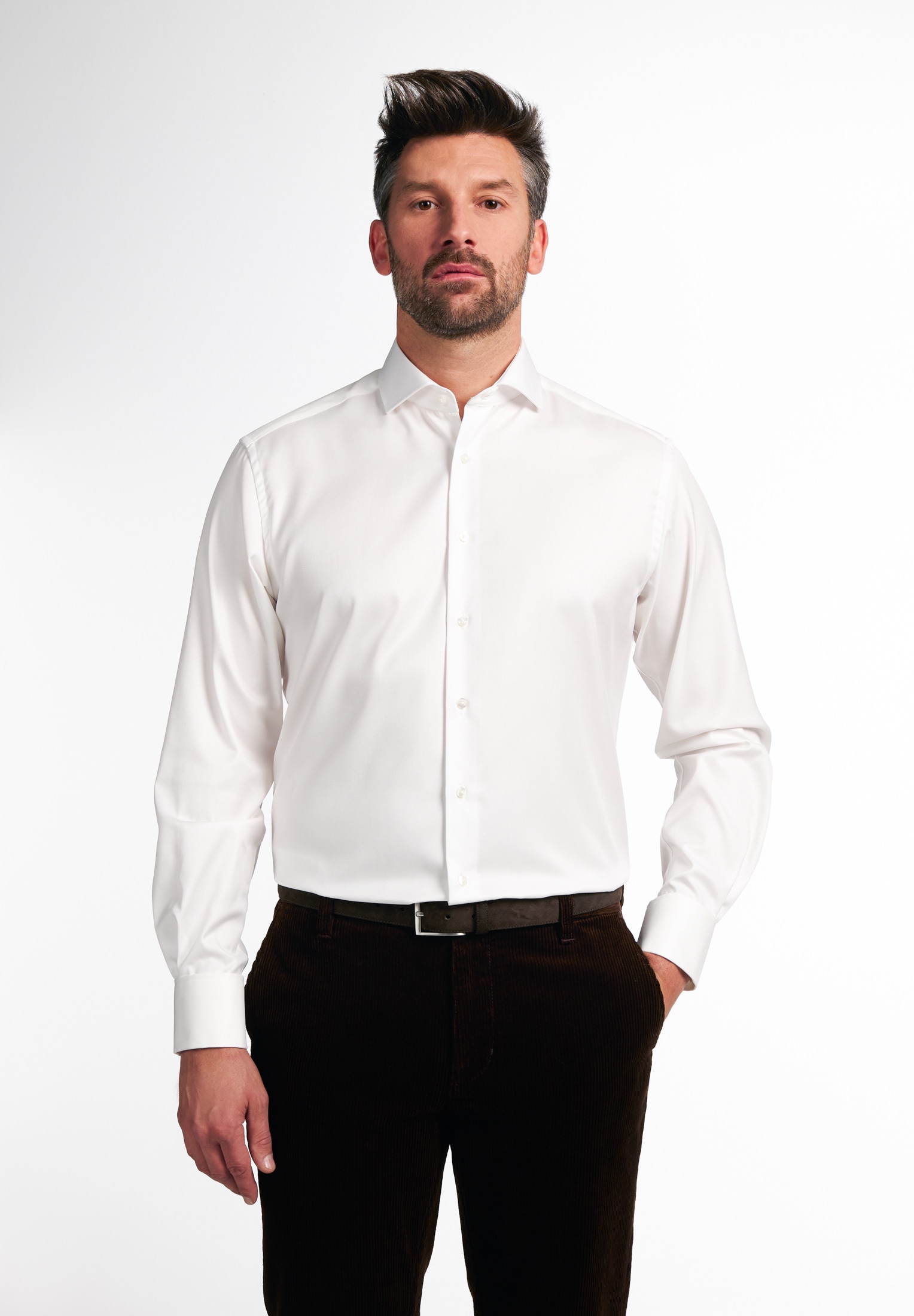 Eterna Langarmhemd "MODERN FIT", NON IRON (bügelfrei) günstig online kaufen