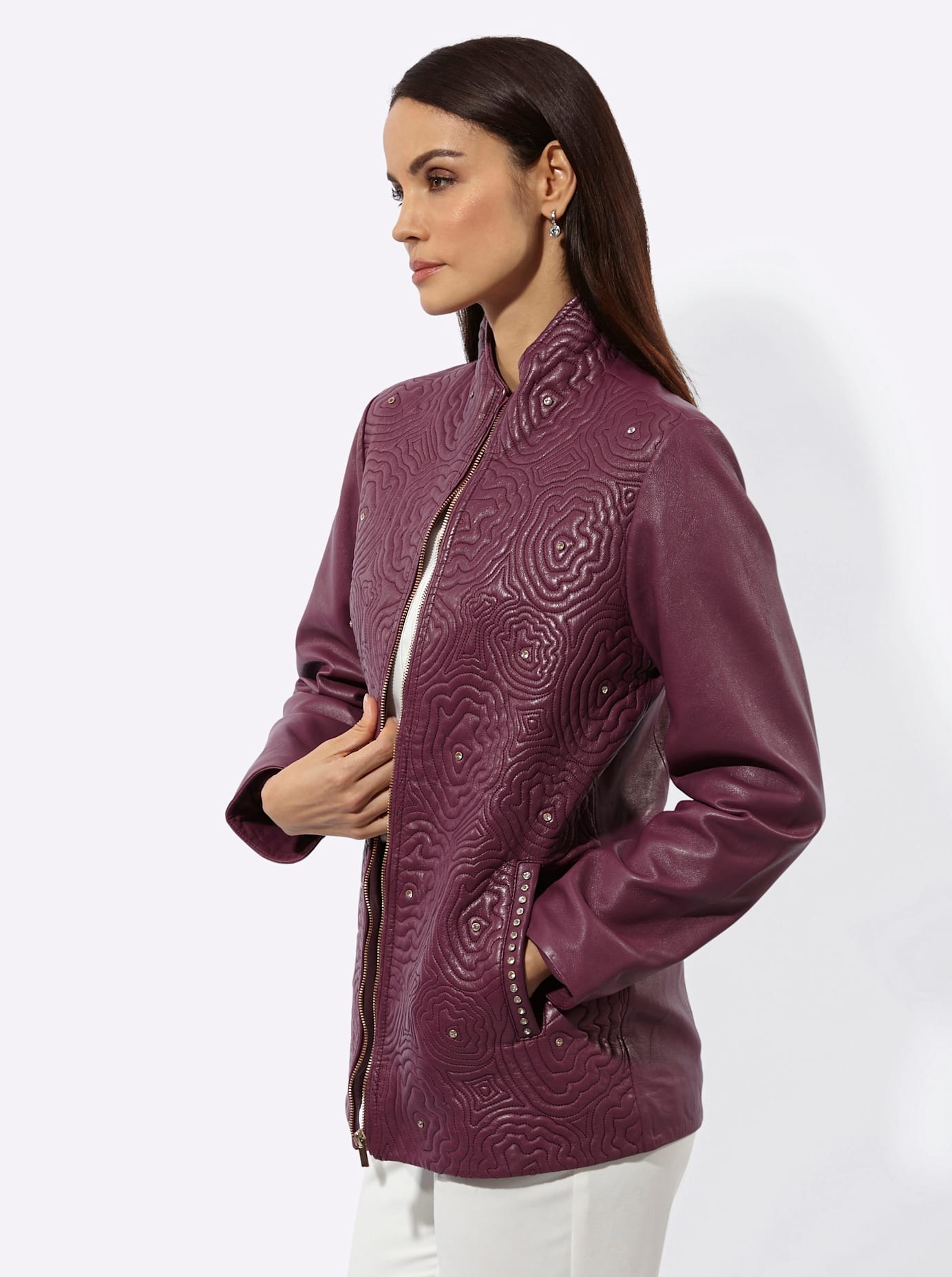 Mainpol Lederjacke
