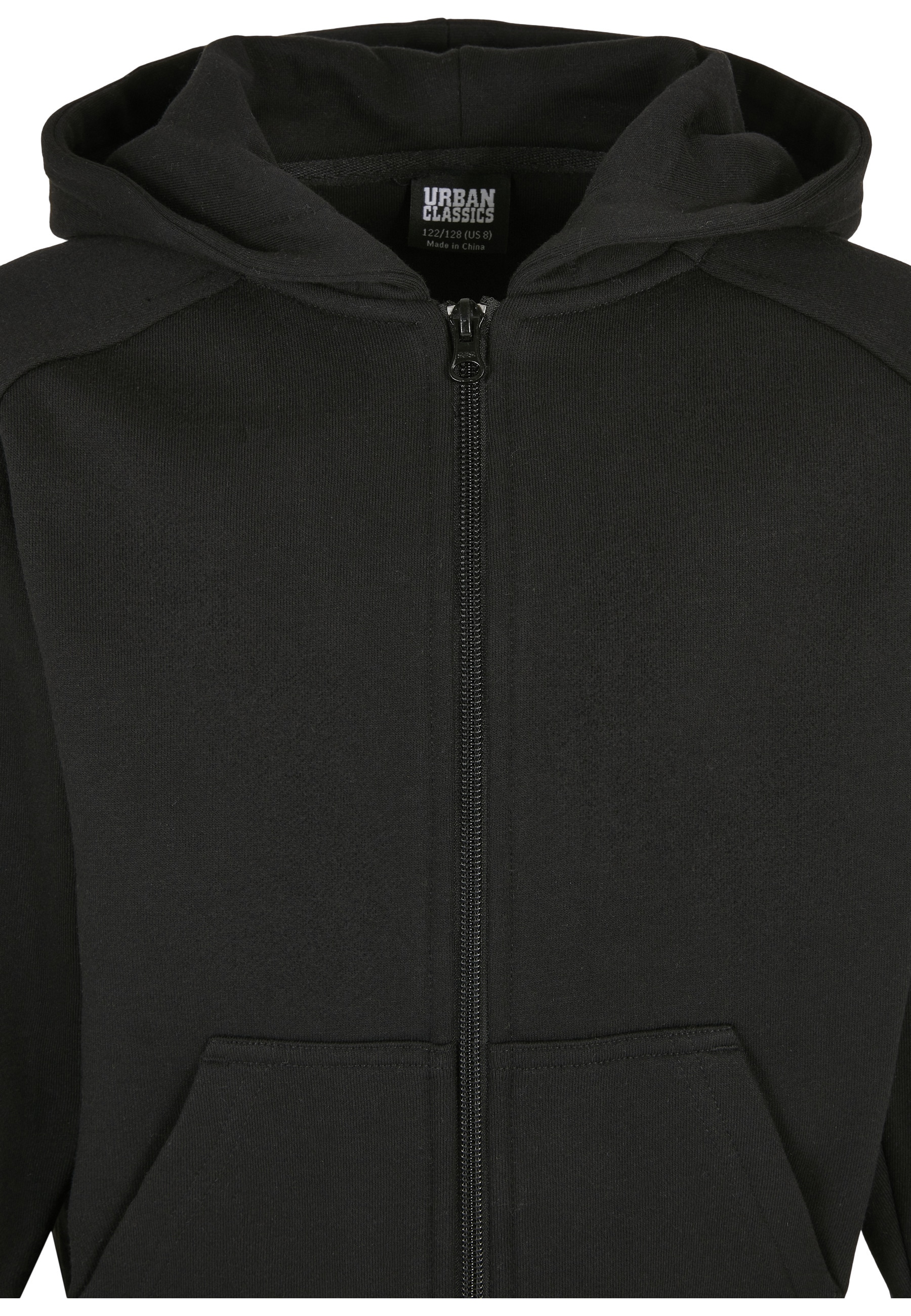 URBAN CLASSICS Kapuzenpullover »Urban Classics Herren Boys Zip Hoody« 1 Stk.