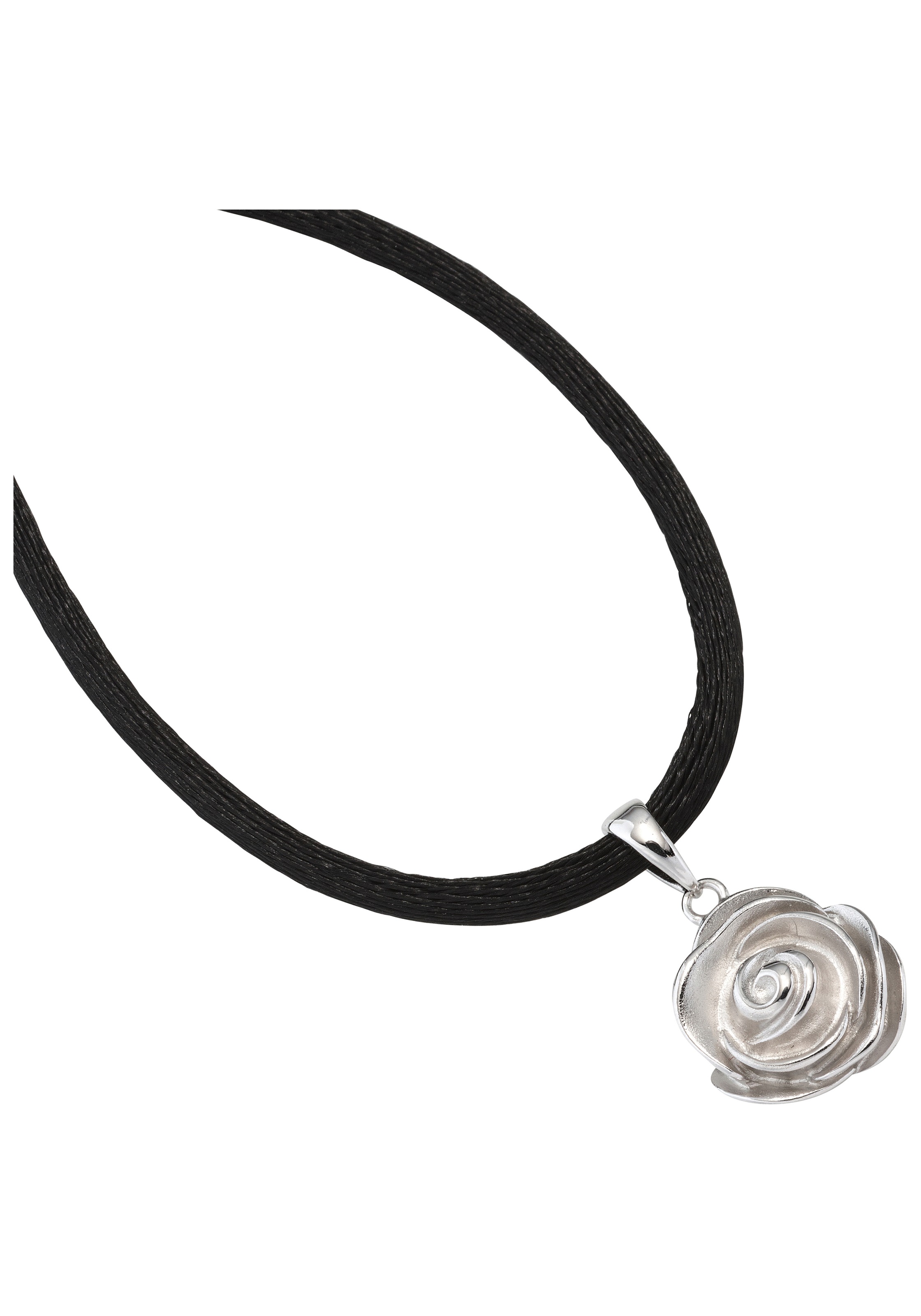 JOBO Blumenanhänger »Anhänger Rose«, 925 Silber