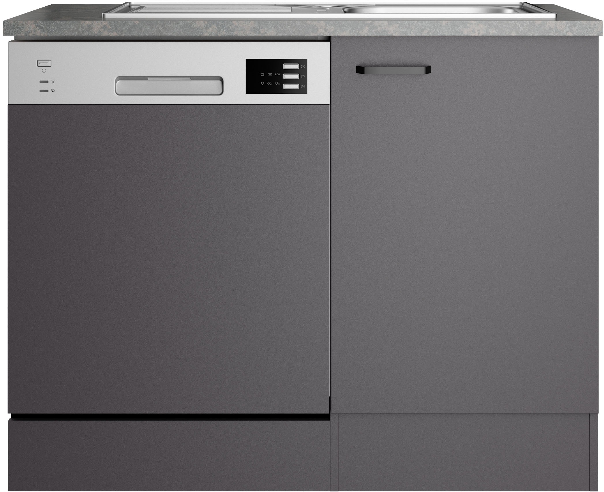 Thumbnail - OPTIFIT Spülenschrank "OPTImulti" Breite 110 cm, mit 1 Tür u. Blende f. Geschirrspüler, Einbauspüle