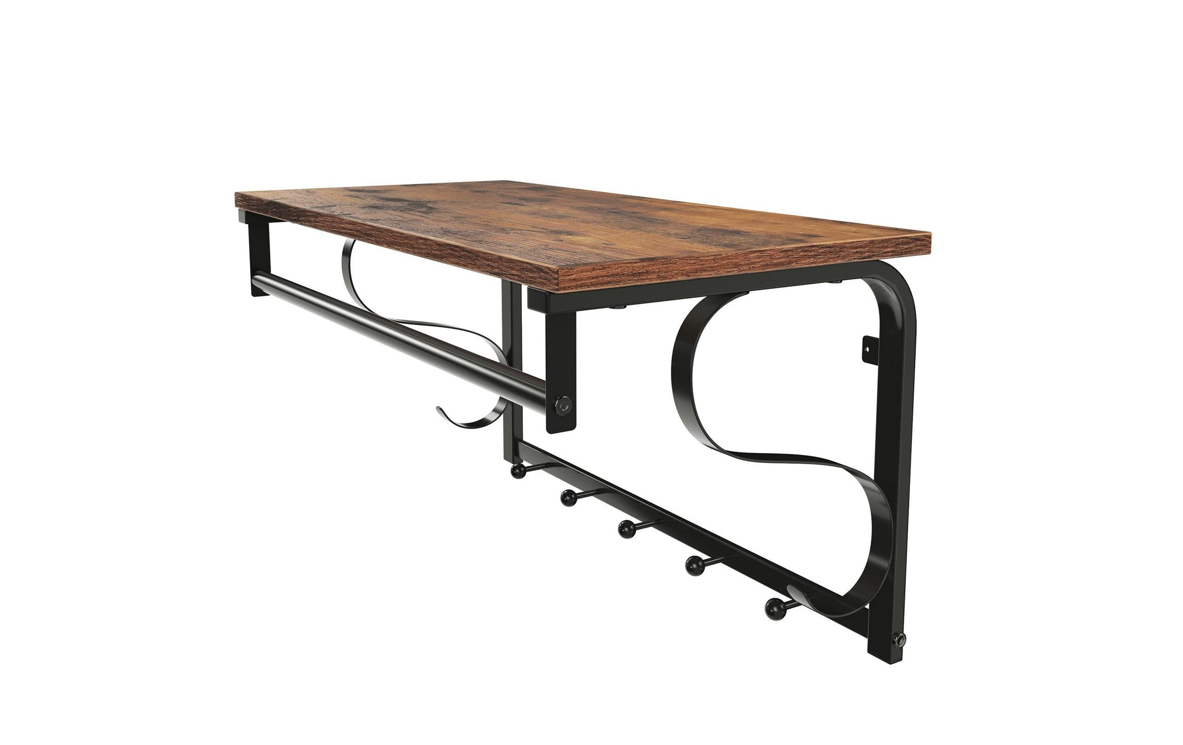 VASAGLE Wandregal »Industrial Look 6«