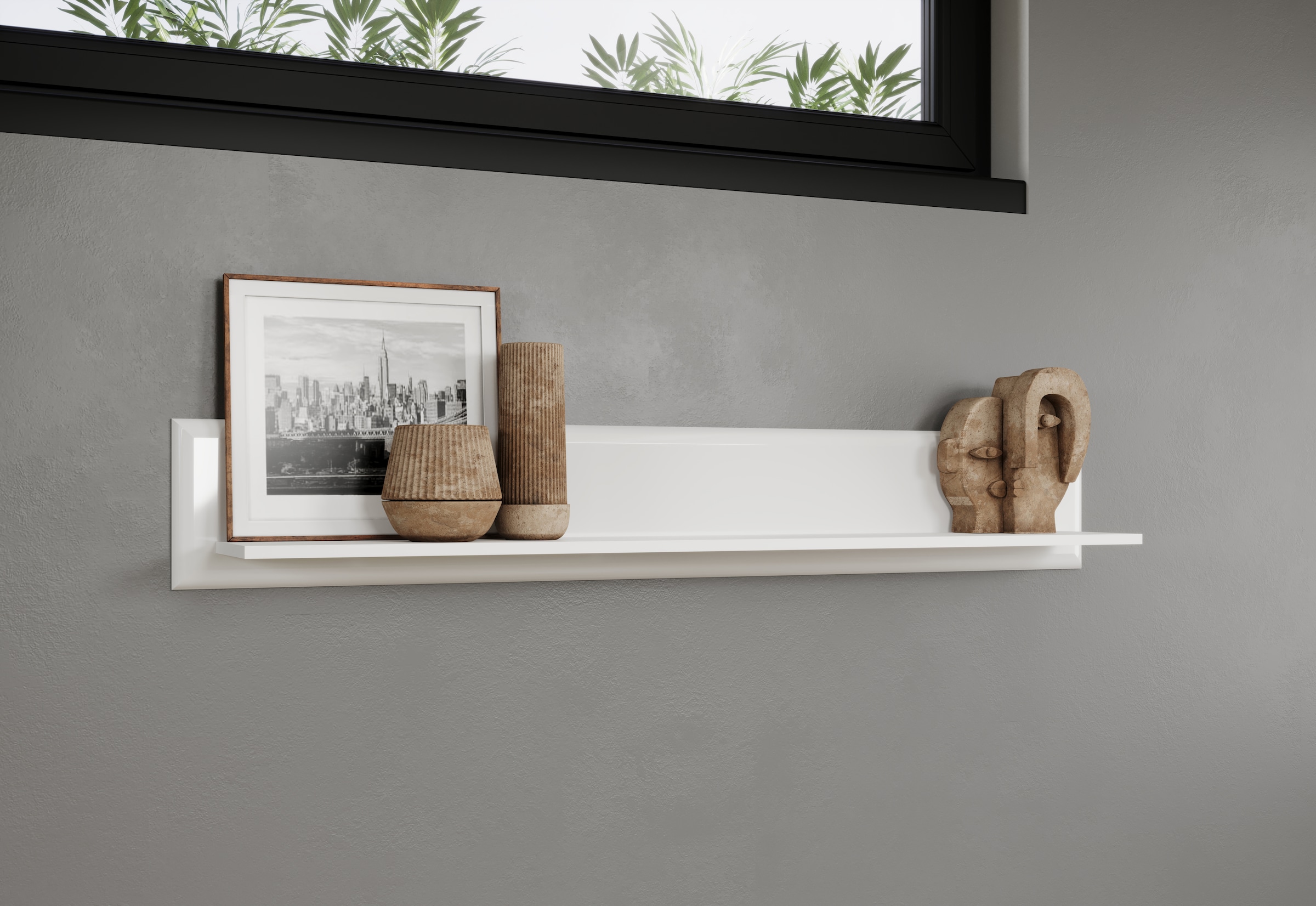 INOSIGN Wandboard »Graz«, (Packung, 1 St.), Maße aufgebaut (B/T/H in cm): 150/23/22 - Hochglanz Fronten