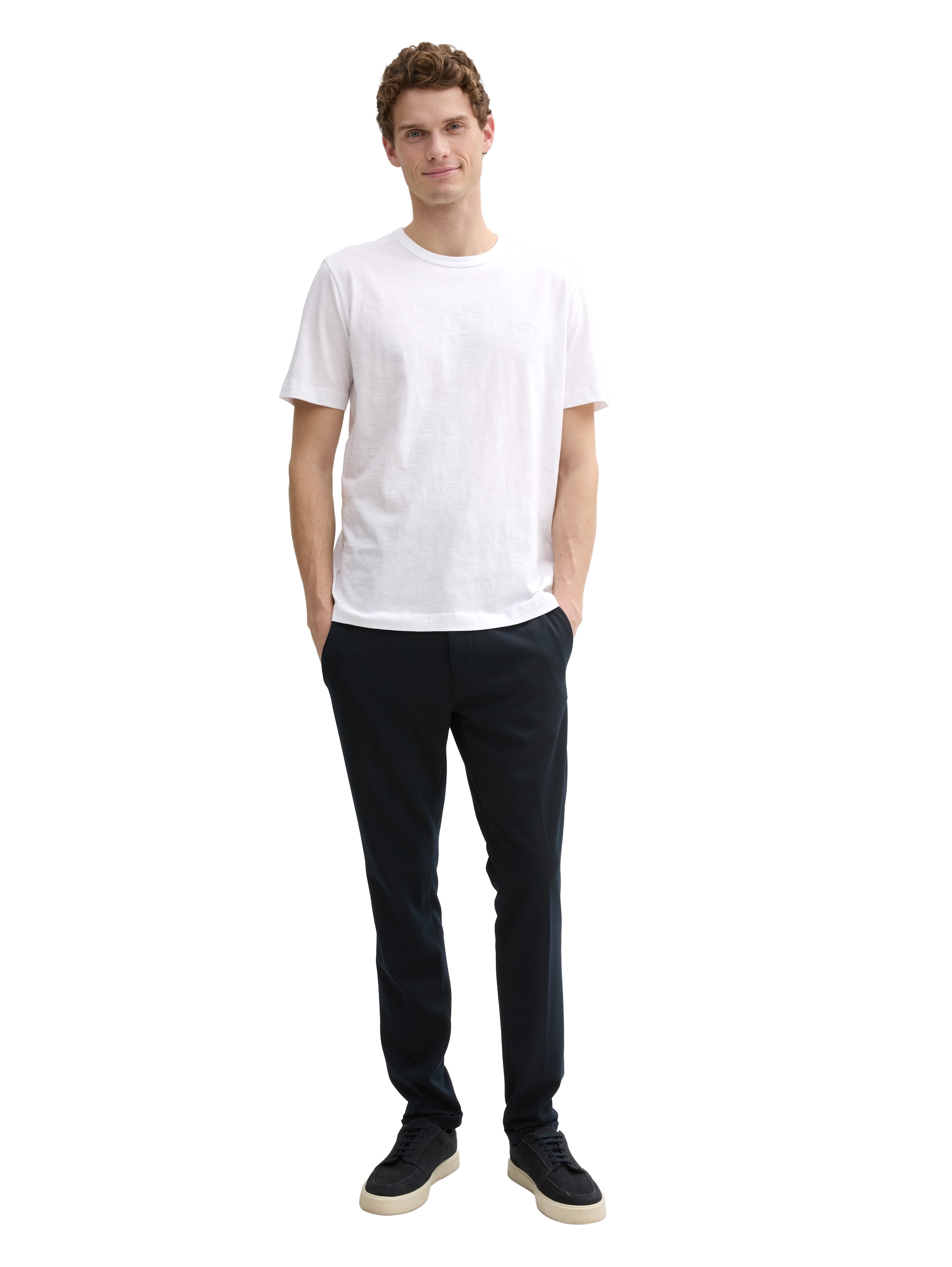 TOM TAILOR T-Shirt, mit Logo Stickerei