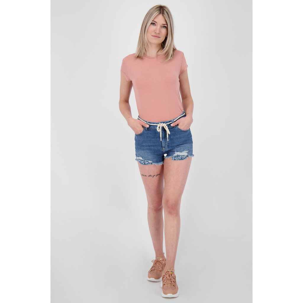 Alife & Kickin Shorts »LatoyaAK DNM A Shorts Damen Jeansshorts, kurze Hose«