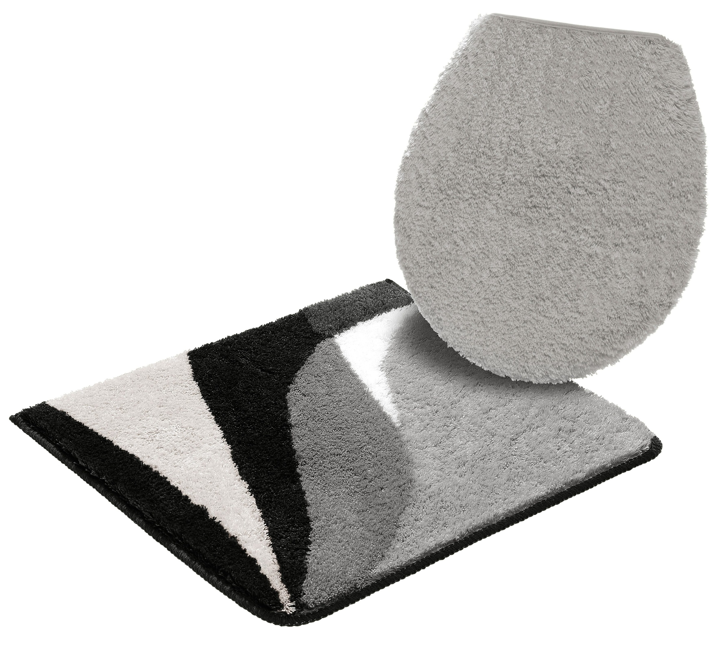 my home Badematte "Magnus, Badvorleger, Badezimmer Teppich" mehrfarbig, Bad günstig online kaufen