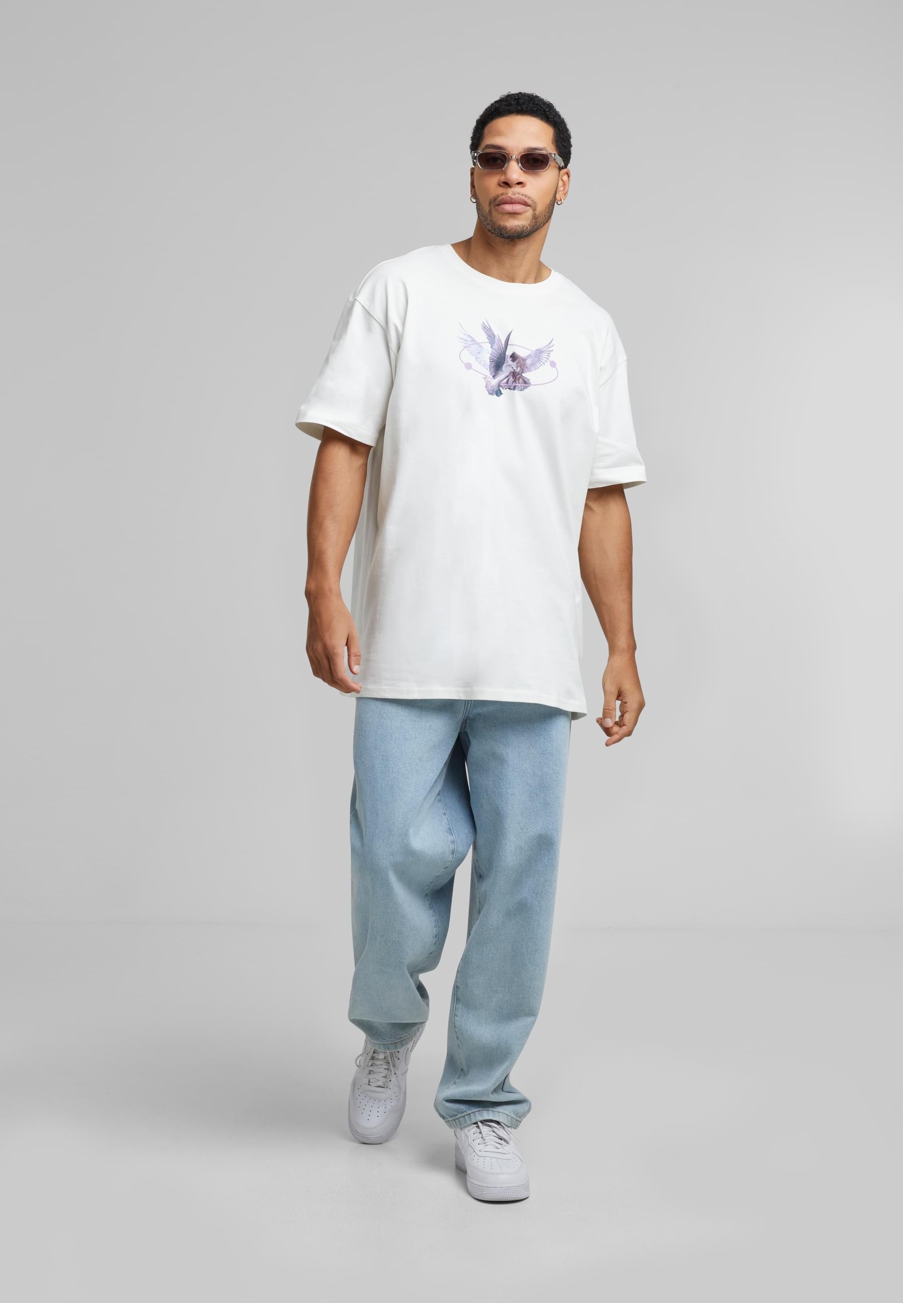 Upscale by Mister Tee Kurzarmshirt »Upscale by Mister Tee Herren Vive la Liberte Oversize Tee«, (1 tlg.)