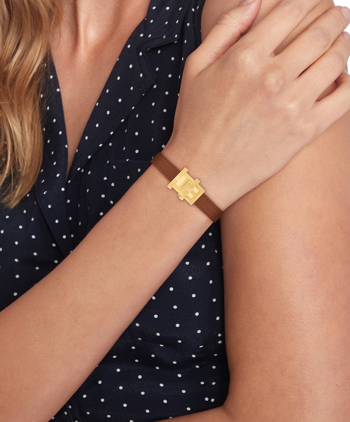 Tommy Hilfiger Quarzuhr »TH85« Armbanduhr, Damenuhr, Lederarmband, analog