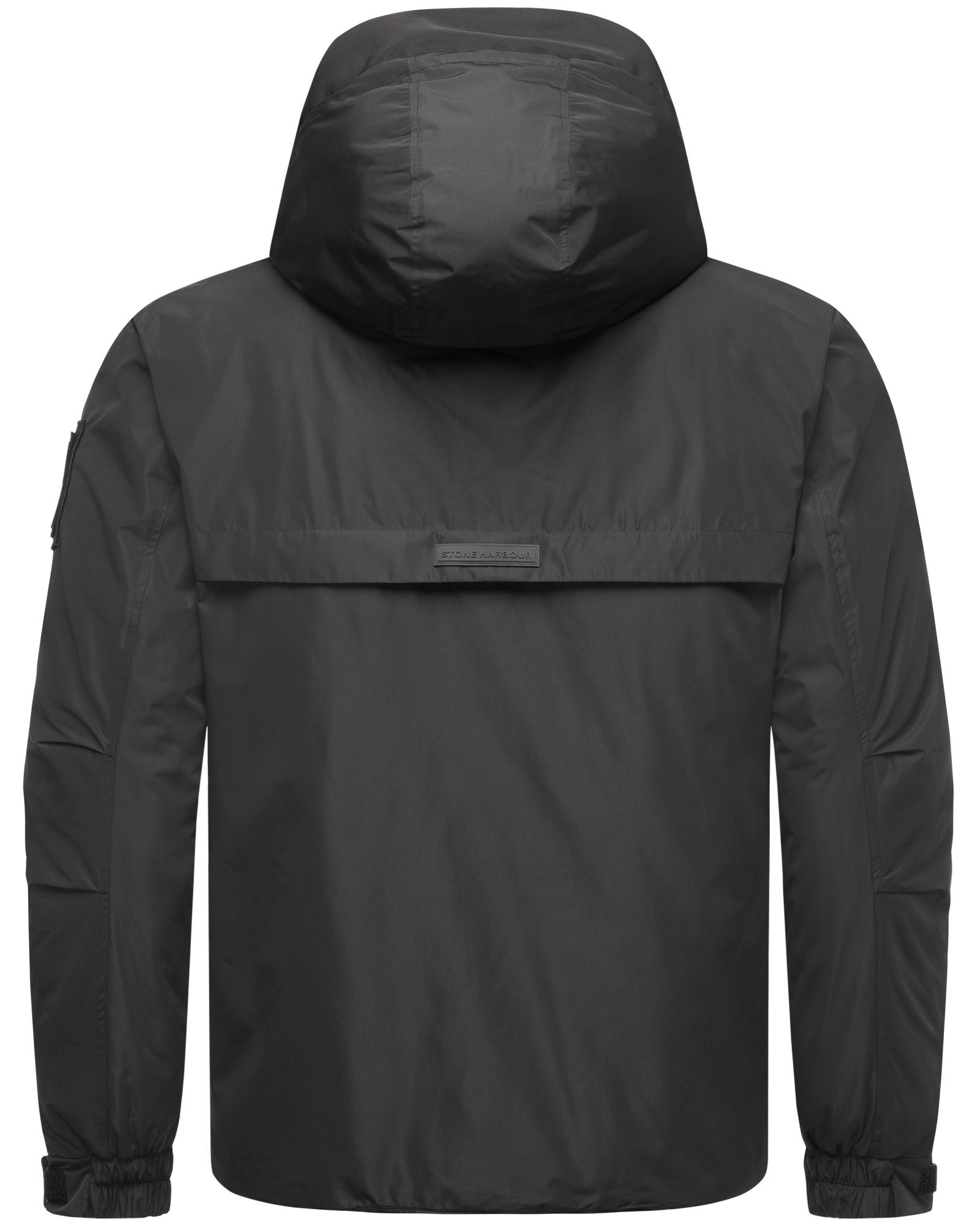 Stone Harbour Winterjacke »Yorchii XX«, mit Kapuze, Herren Outdoorjacke mit Fleece-Innenfutter