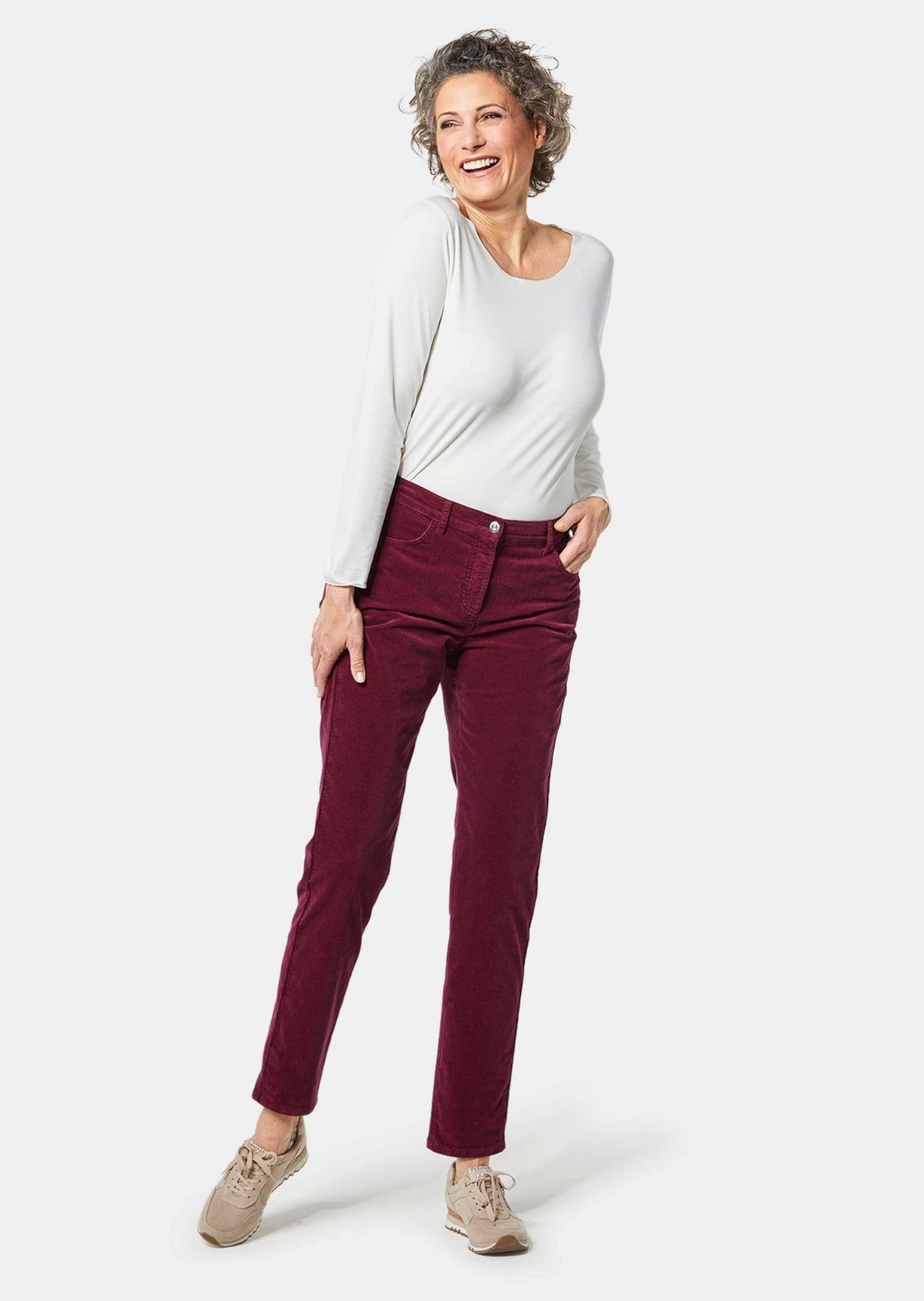 GOLDNER 2-in-1-Hose »Hochwertige Sportsamthose in trendstarker Form«