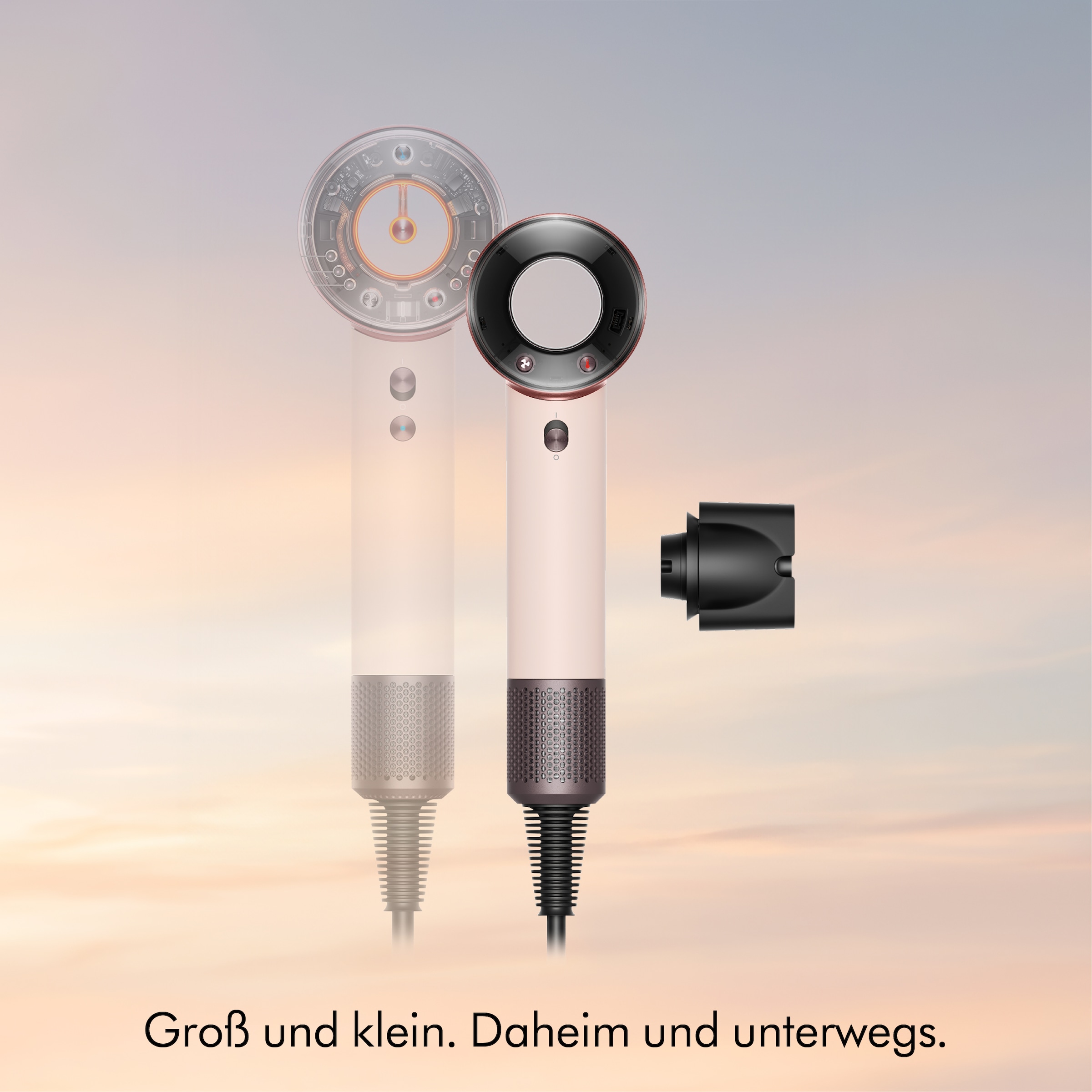 DYSON Haartrockner »Supersonic™ Travel Haartrockner« 1.200 W 1 Aufsätze perfekt für unterwegs, intelligente Temperaturregulierung
