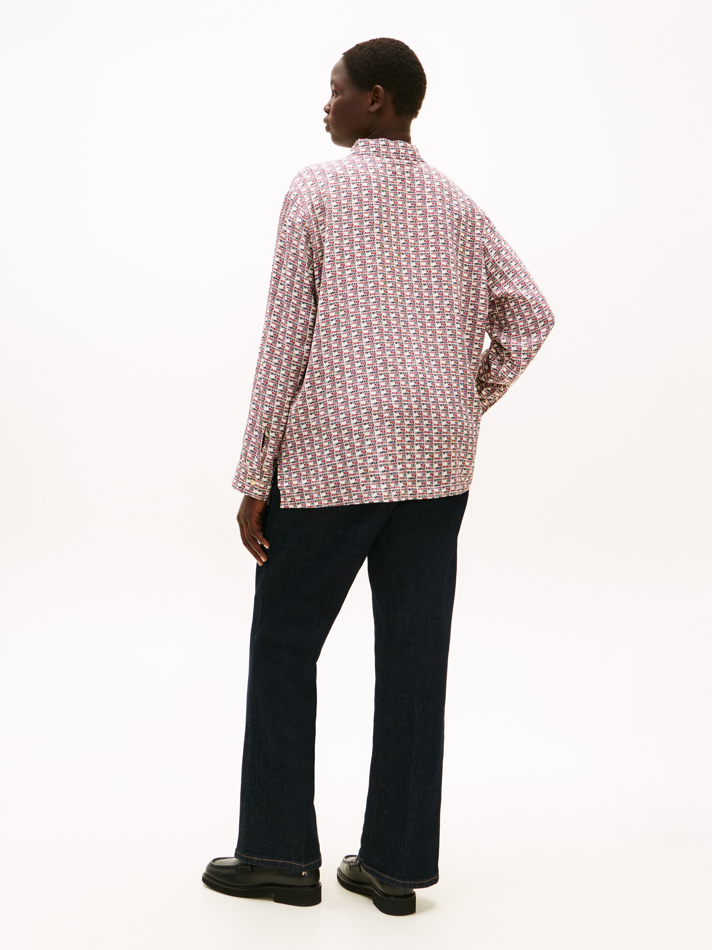 Tommy Hilfiger Curve Shirtbluse »CRV VIS TWILL LS REGULAR SHIRT«