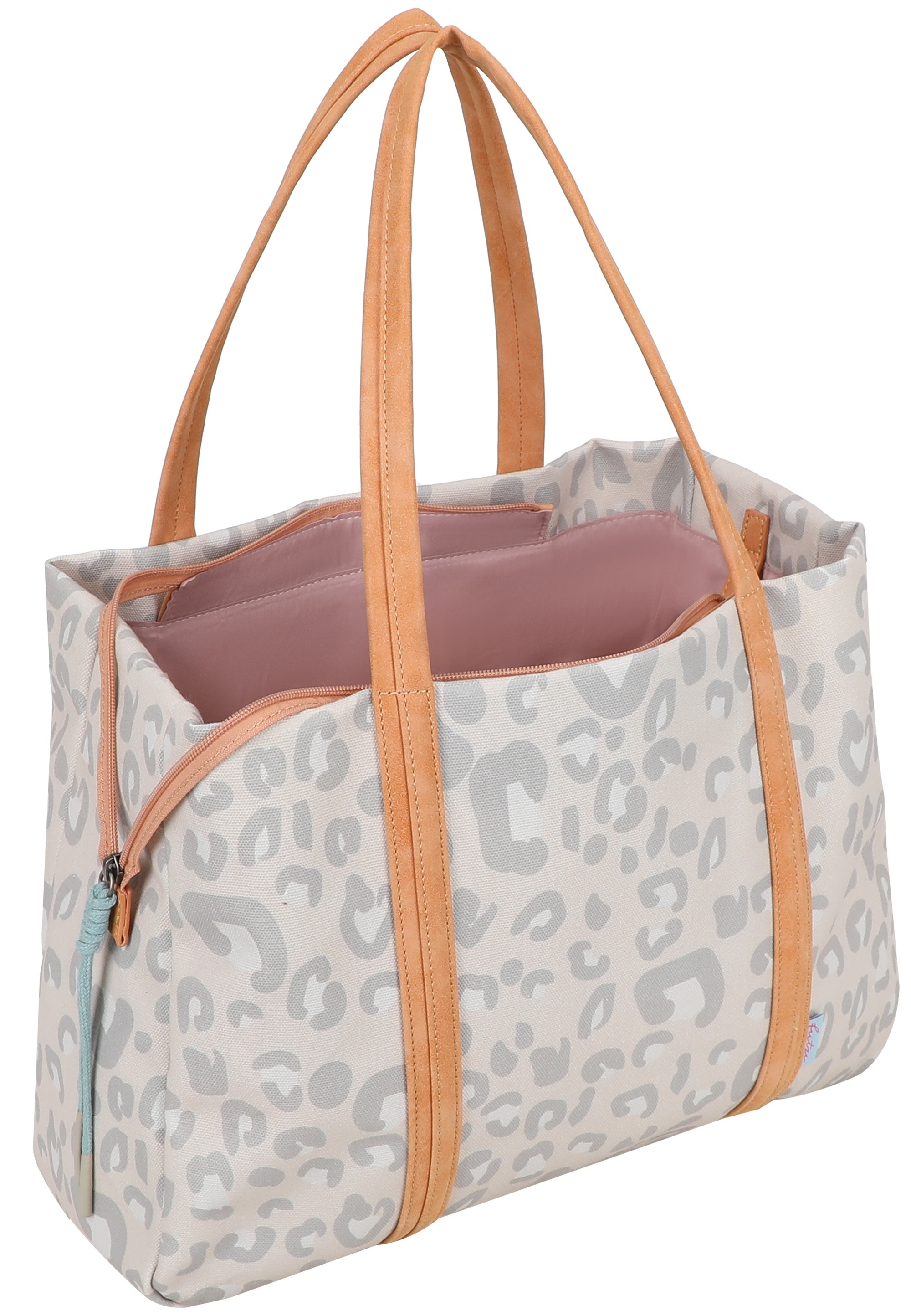 Fritzi aus Preußen Henkeltasche »Simply Shopper Leo« mit tollem Leo-Print