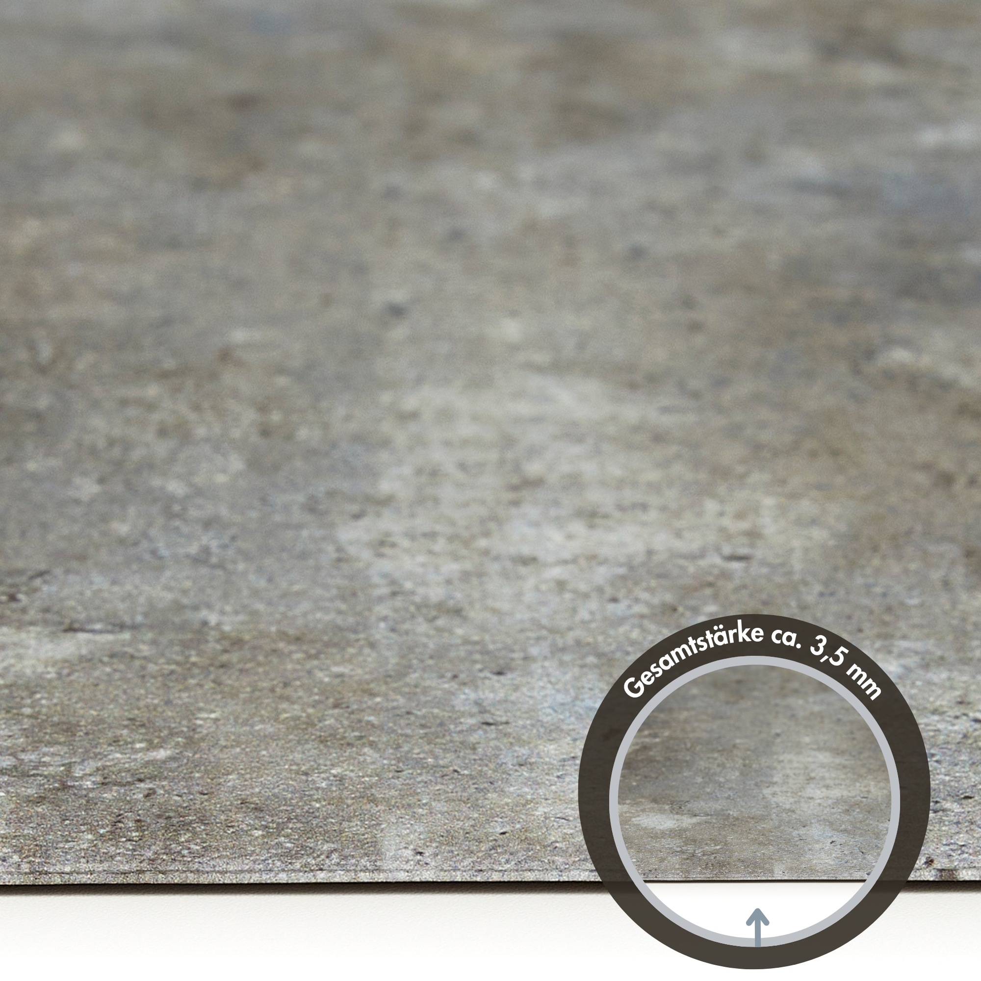 Andiamo Vinylteppich »Marrakesch«, rechteckig, 3,5 mm Höhe, abwischbar, rutschhemmend, Fliesen oder Beton Design, auch als Läufer