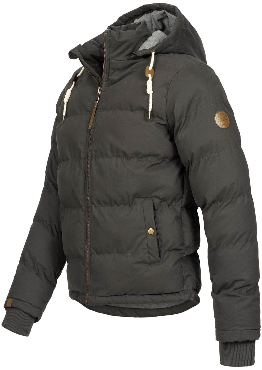 Alessandro Salvarini Winterjacke »ASGinio«, mit abnehmbarer Kapuze