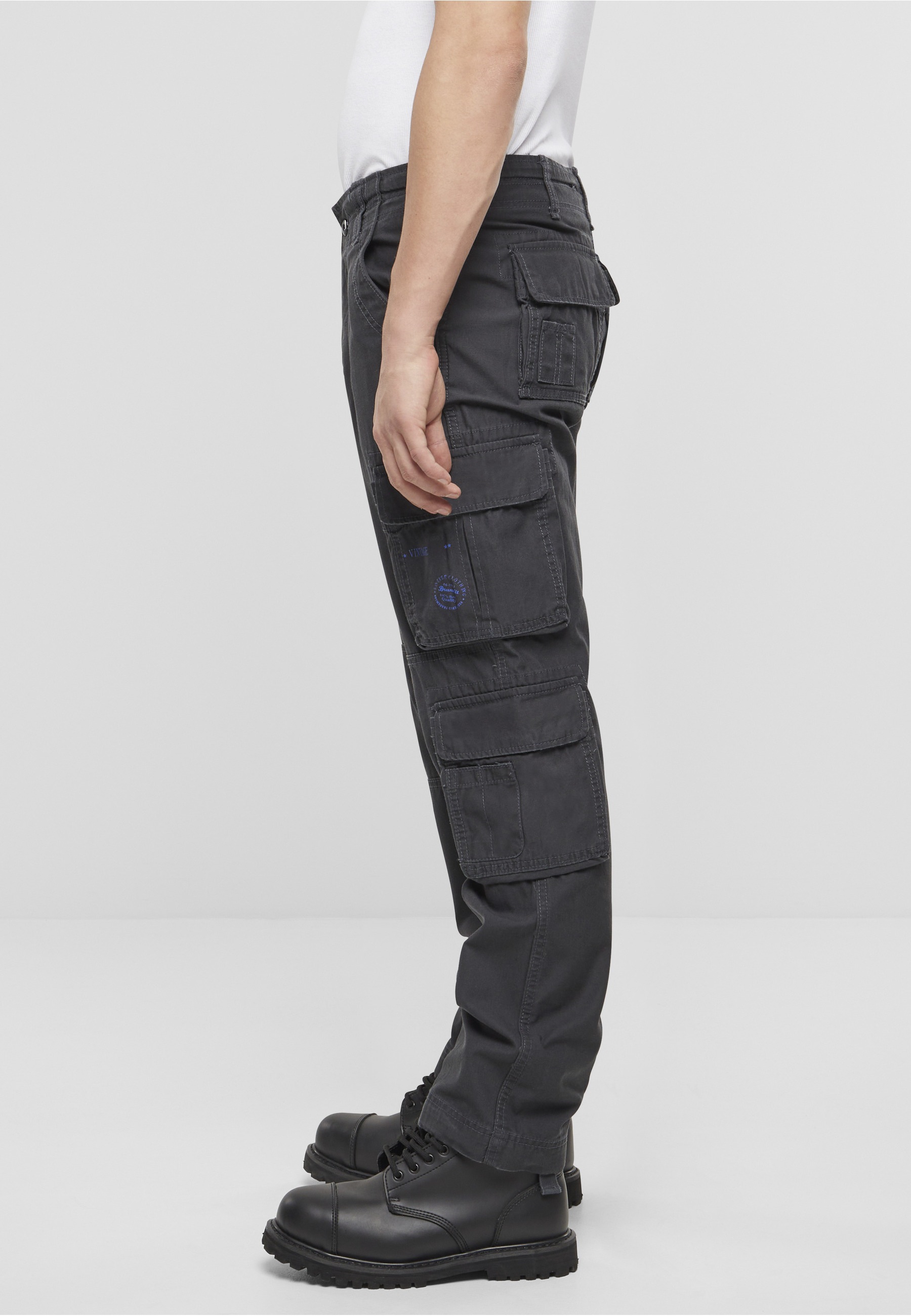 Brandit Pure Slim Cargo Pants Anthracite 5XL 3