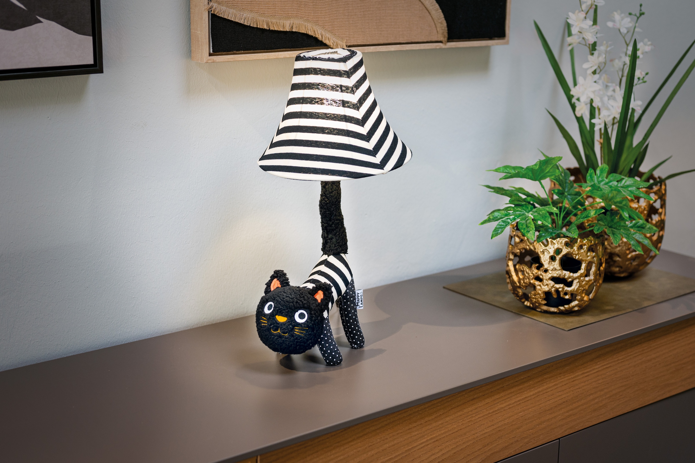 Happy Lamps for smiling eyes LED Tischleuchte »Baby Luna«, 1 flammig, Leuchtmittel GU 5,3 | LED fest integriert, Hochwertig, Einzigartig, Zertifiziert, Nachhaltig
