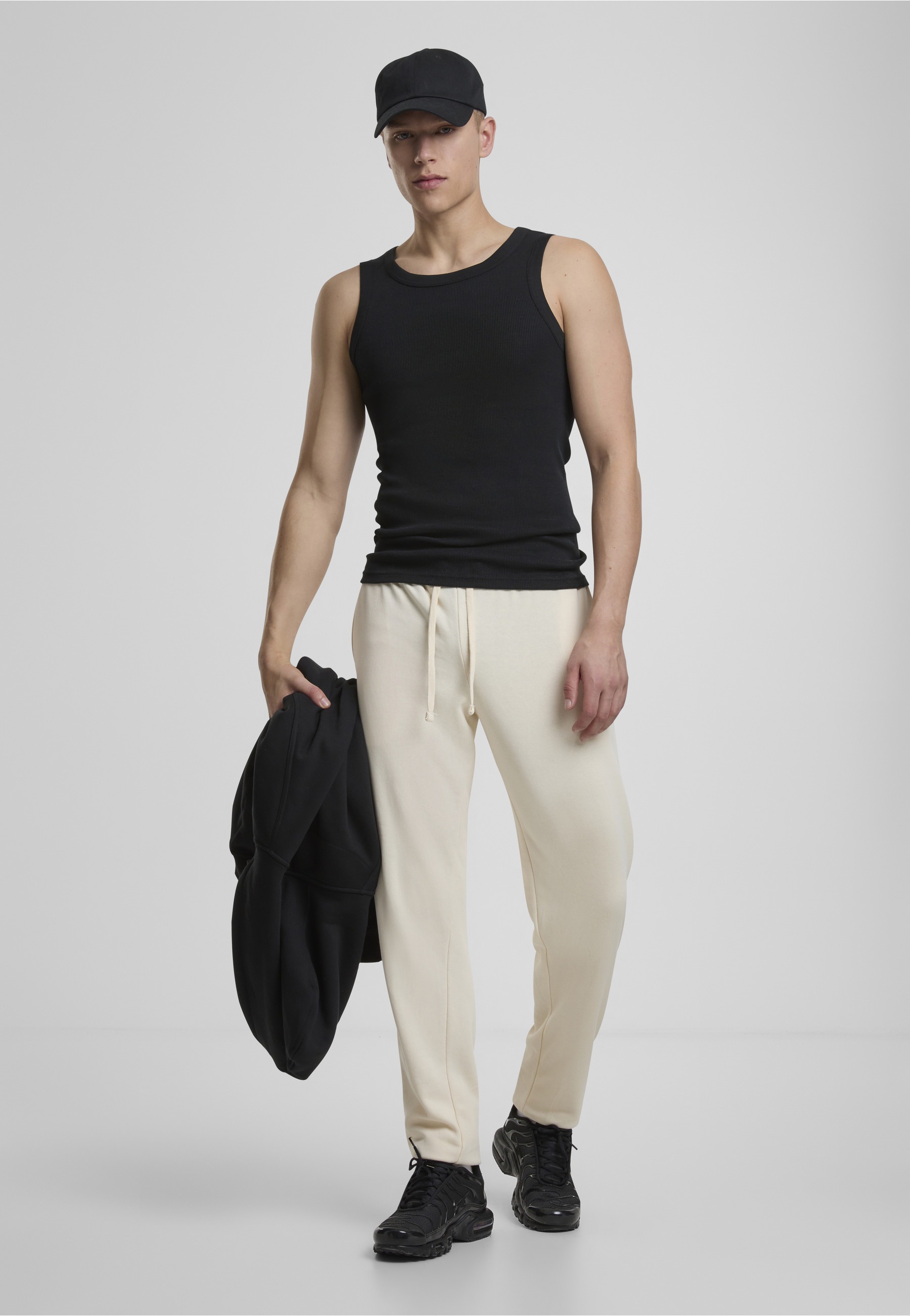 URBAN CLASSICS Stoffhose »Urban Classics Light Terry Basic Sweatpants«