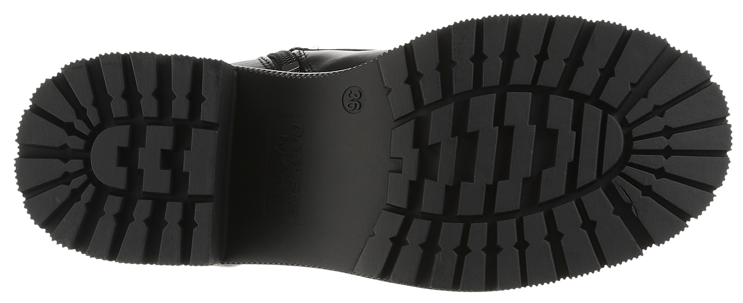 Thumbnail - Dockers by Gerli Schnürstiefelette Biker Boots mit Reißverschluss